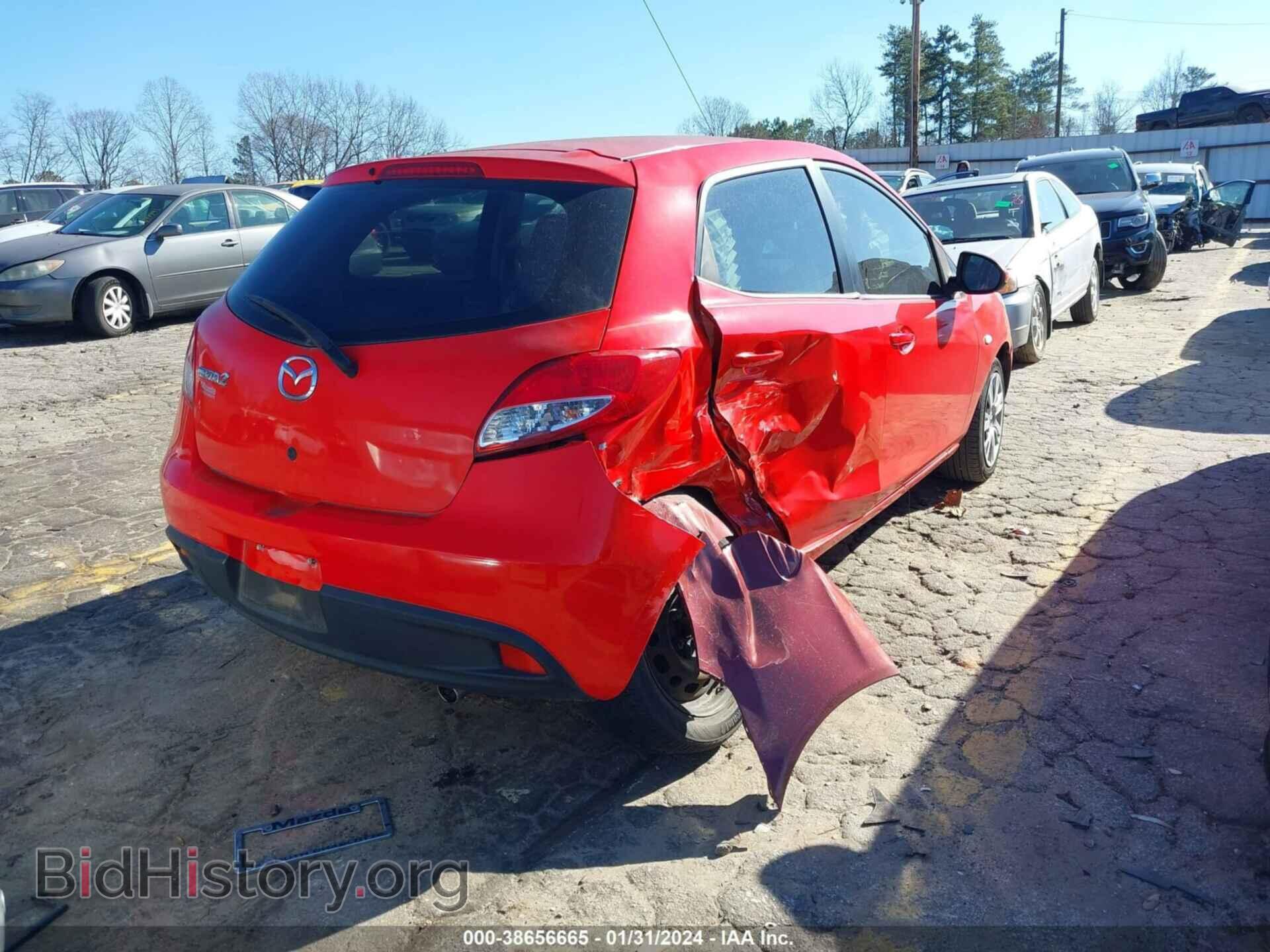 2011 MAZDA MAZDA2 - VIN: JM1DE1HY9B0104038 - Фото 4