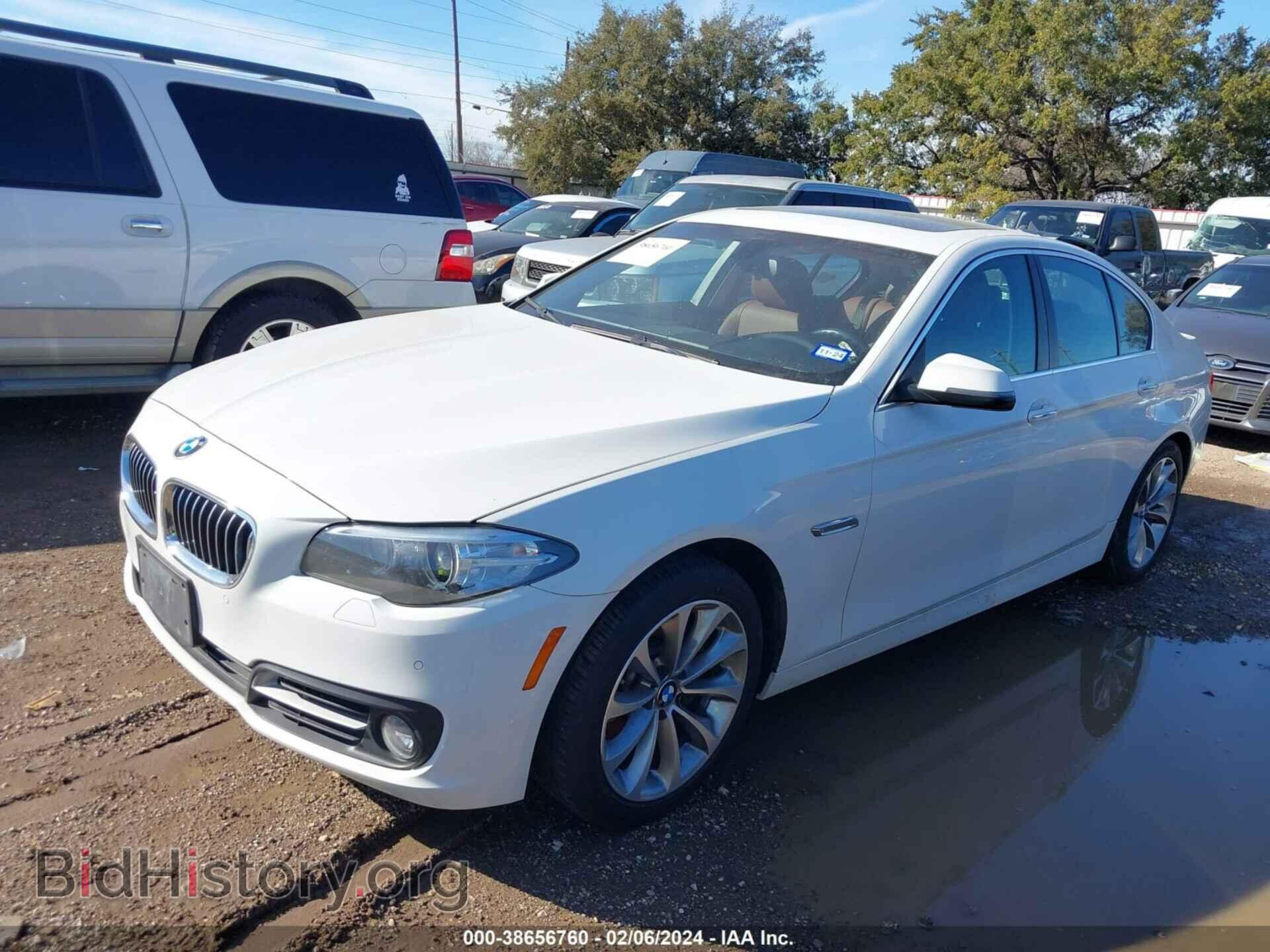 2016 BMW 528I - VIN: WBA5A5C51GG353868 - Фото 2