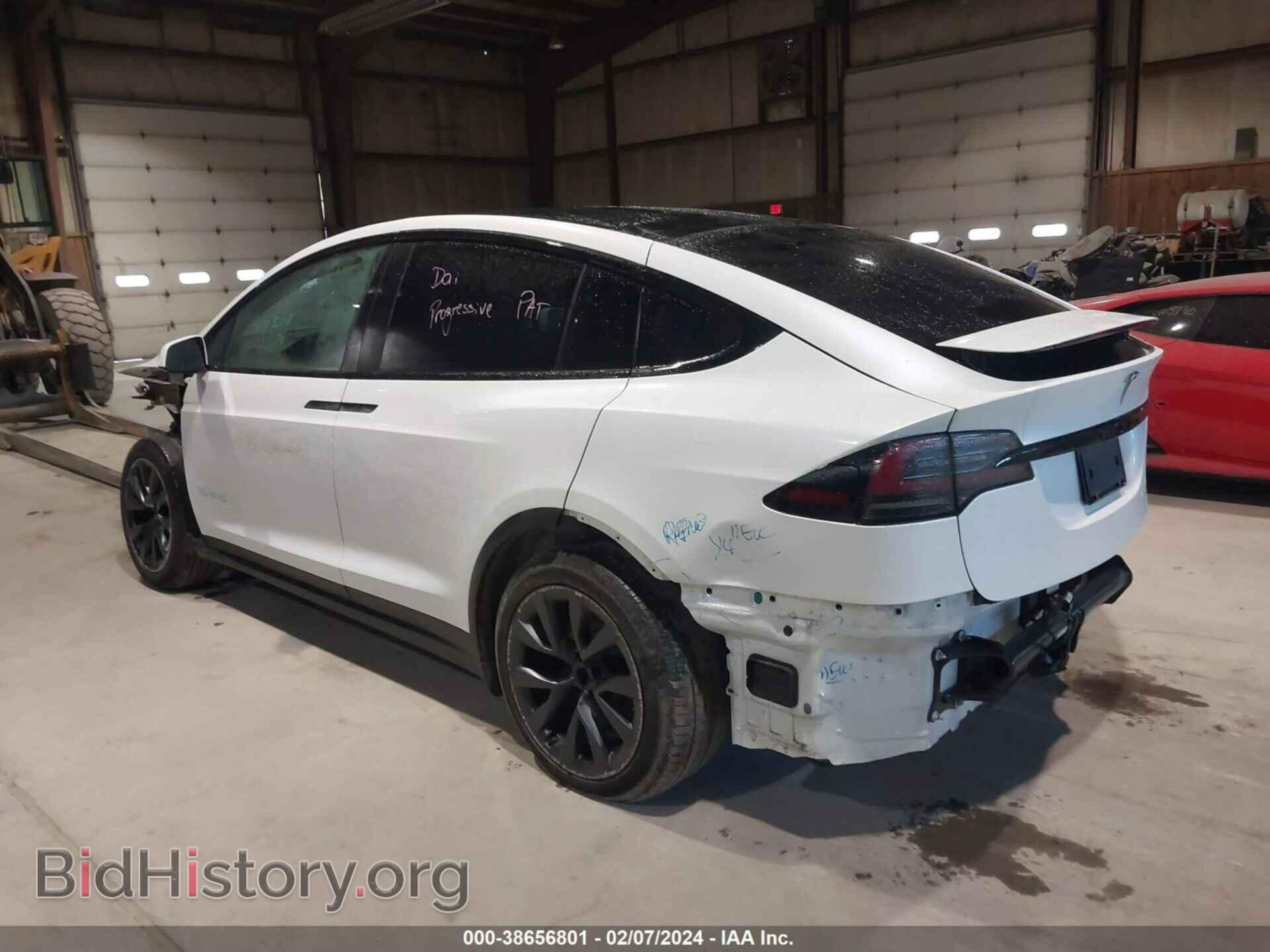 2022 TESLA MODEL X - VIN: 7SAXCBE53NF340079 - Фото 3