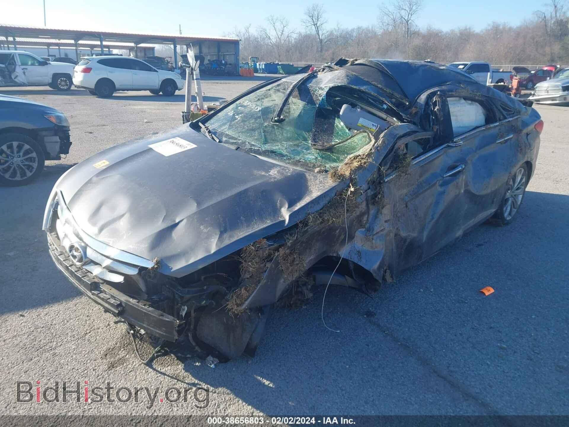 2012 HYUNDAI SONATA - VIN: 5NPEC4AC0CH384558 - Фото 2