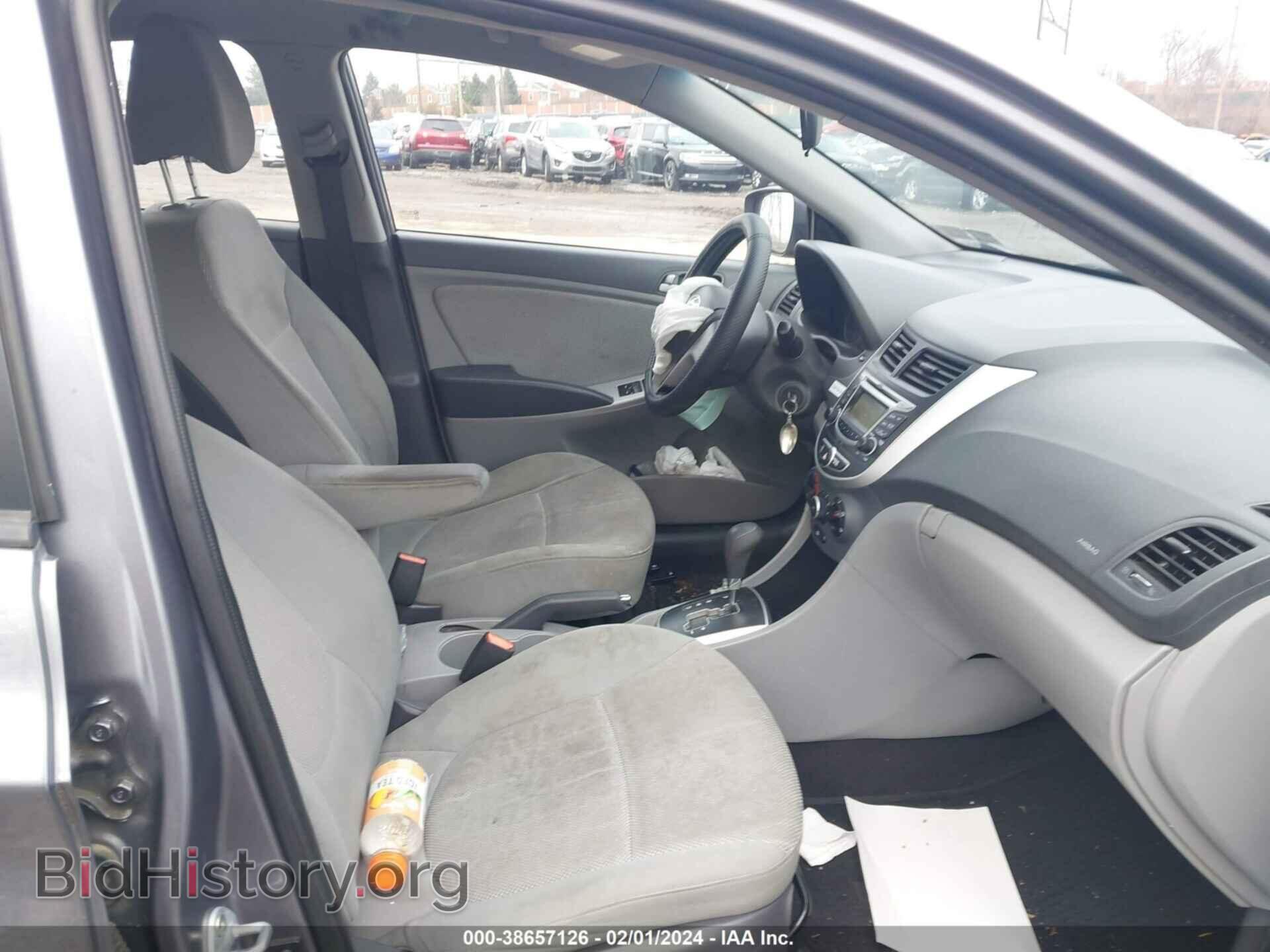 2013 HYUNDAI ACCENT - VIN: KMHCT4AE0DU555871 - Фото 5