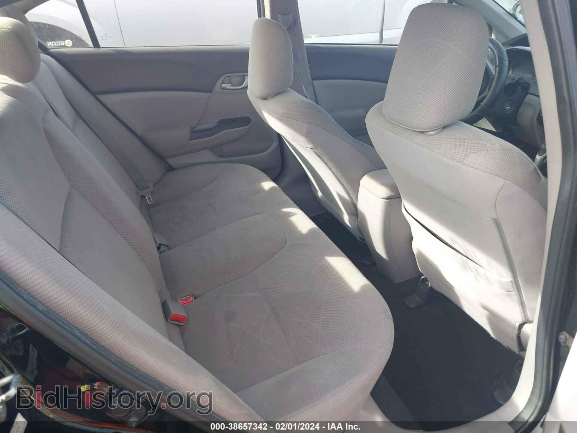 2012 HONDA CIVIC - VIN: 19XFB2F51CE316229 - Фото 8