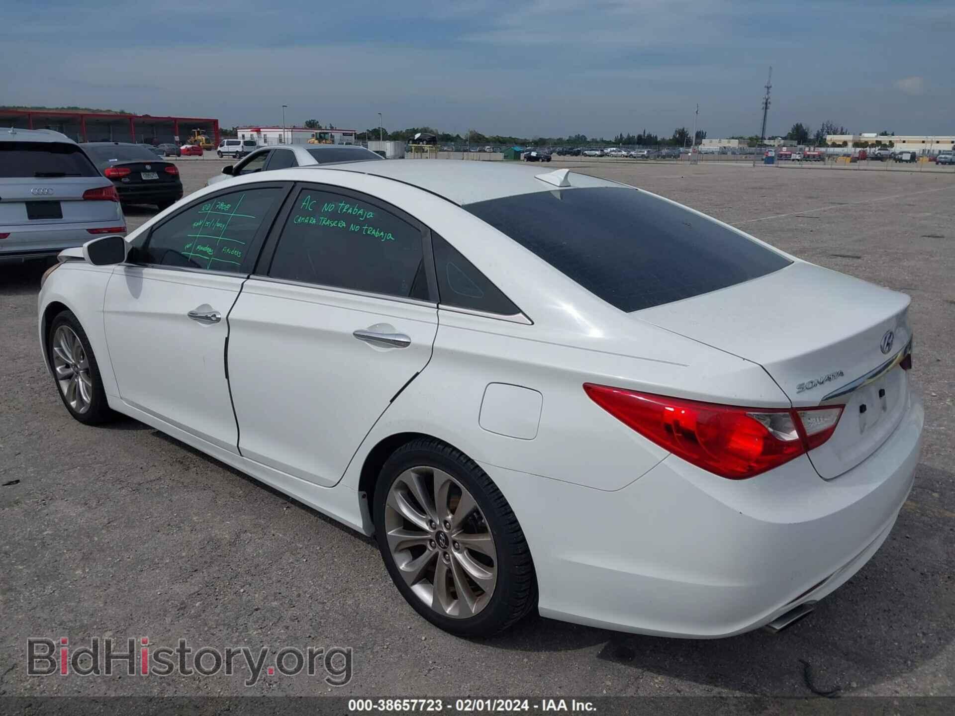 2012 HYUNDAI SONATA - VIN: 5NPEC4AC1CH408401 - Фото 3