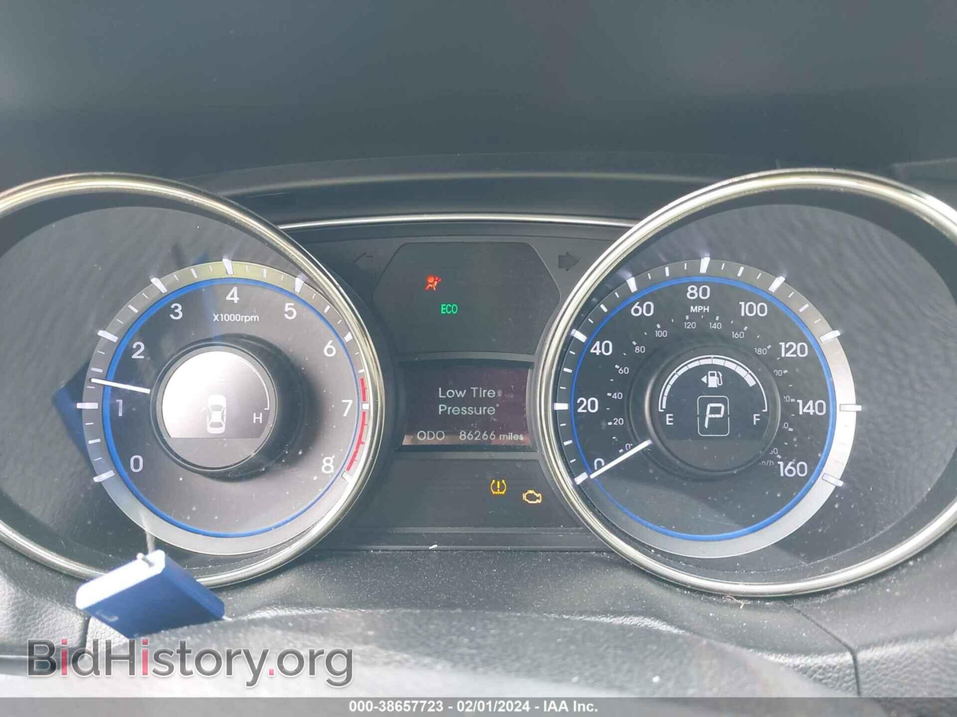 2012 HYUNDAI SONATA - VIN: 5NPEC4AC1CH408401 - Фото 7