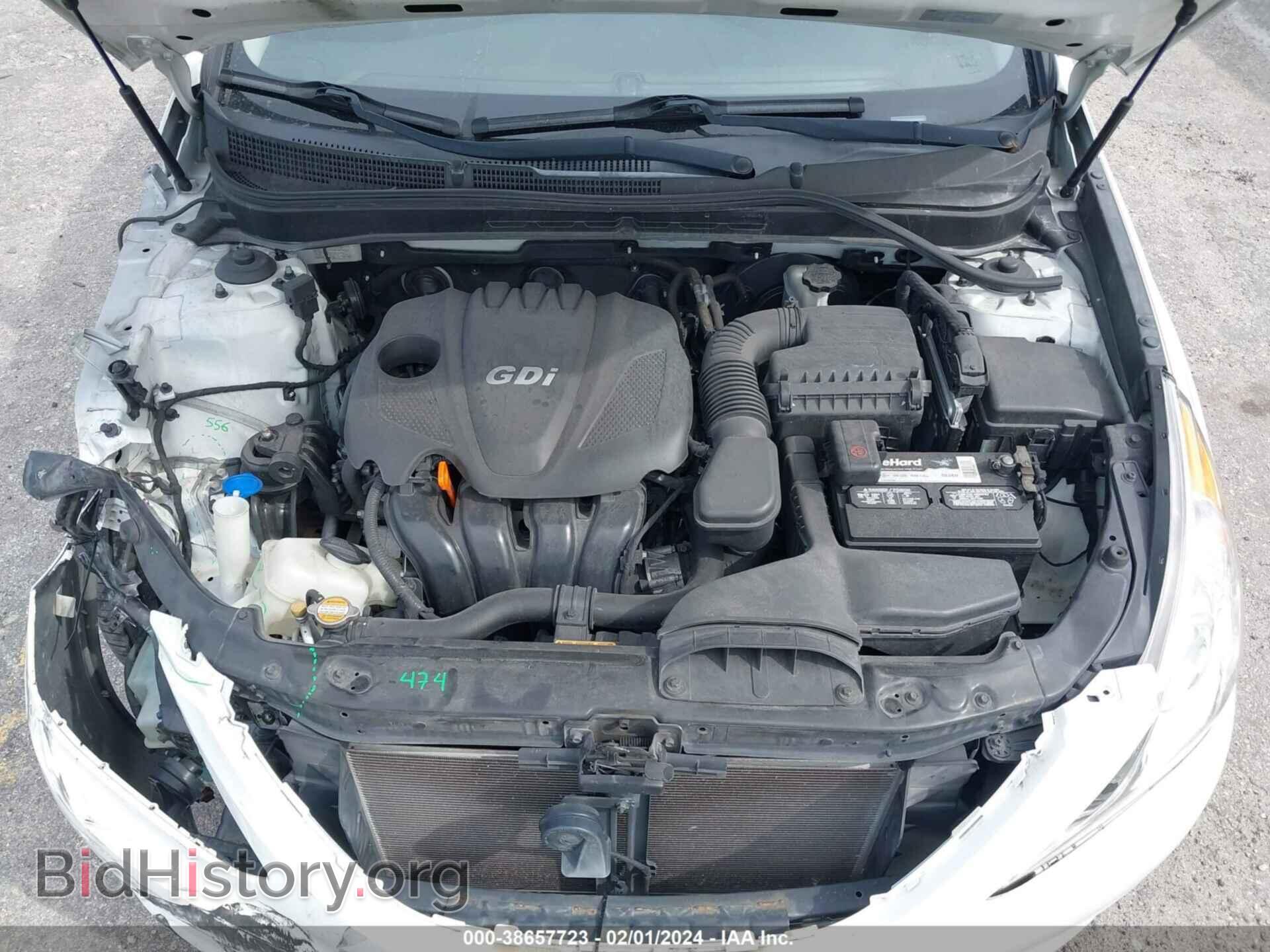 2012 HYUNDAI SONATA - VIN: 5NPEC4AC1CH408401 - Фото 10