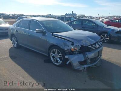 2015 Volkswagen PASSAT 2.0L TDI SE, gray — VIN 1VWBV7A31FC064225, IAAI