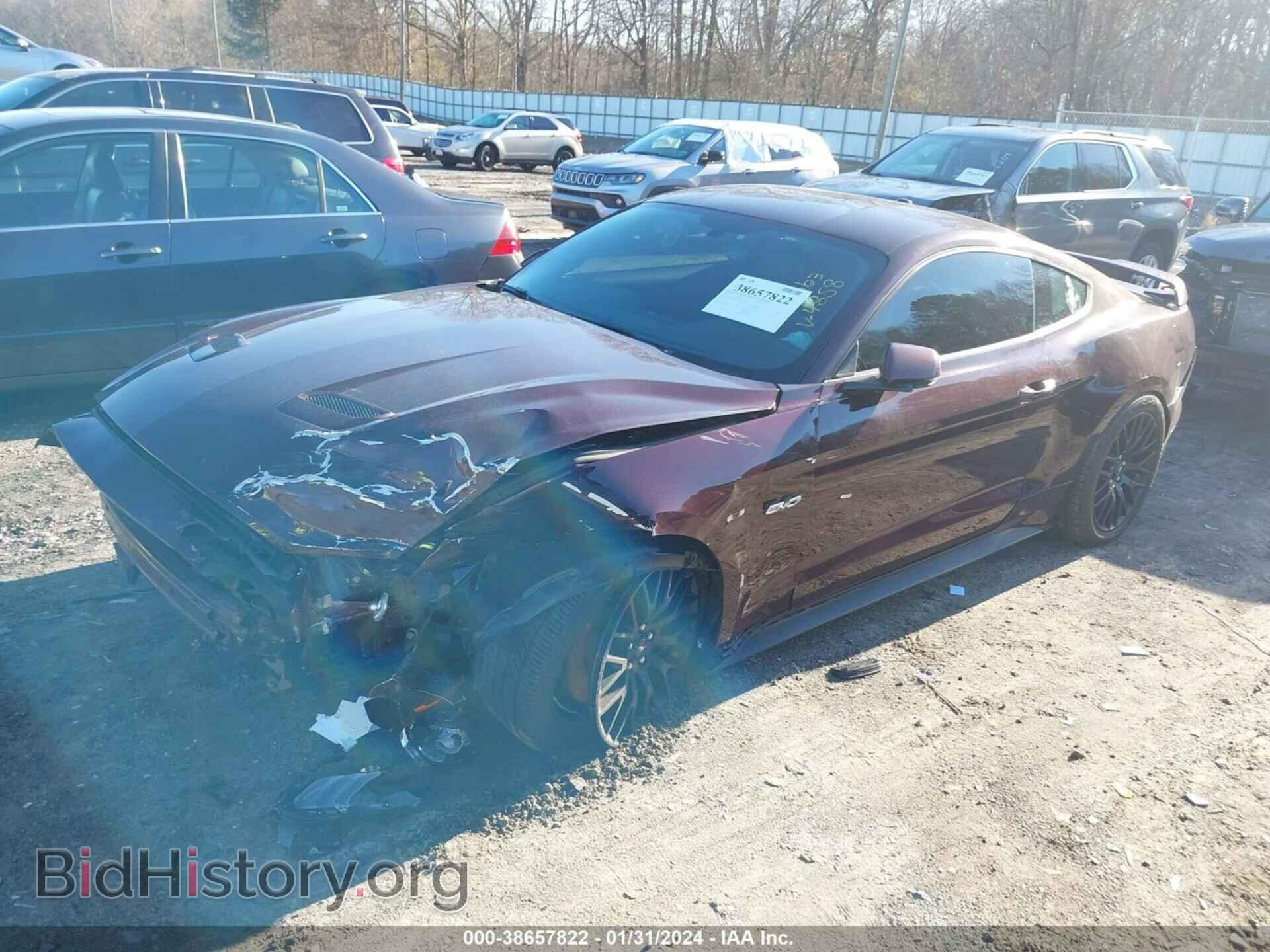 2018 FORD MUSTANG - VIN: 1FA6P8CF5J5164858 - Фото 2