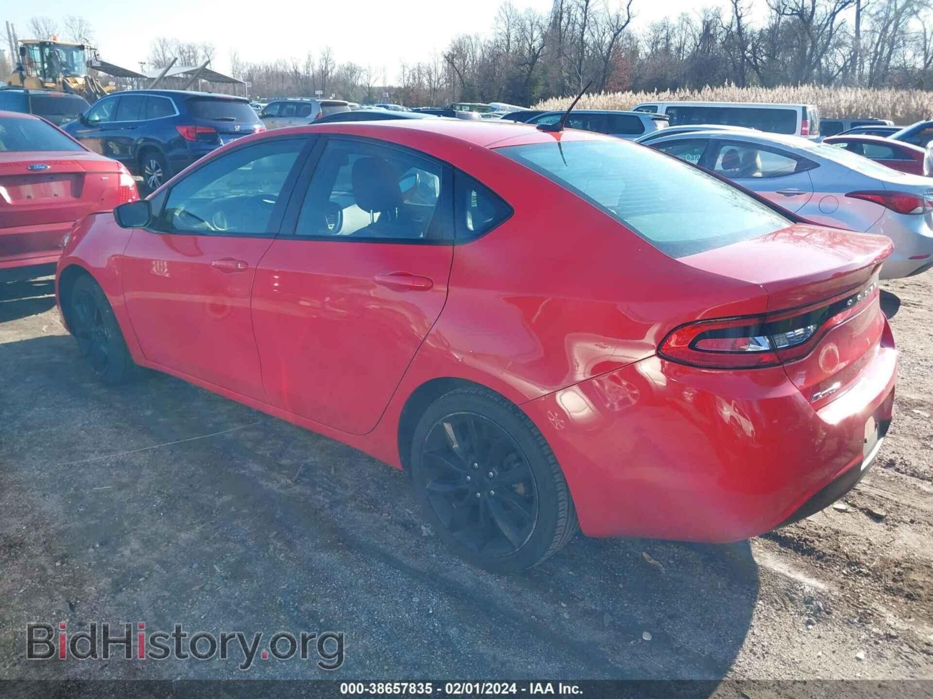 2016 DODGE DART - VIN: 1C3CDFFA1GD820633 - Фото 3