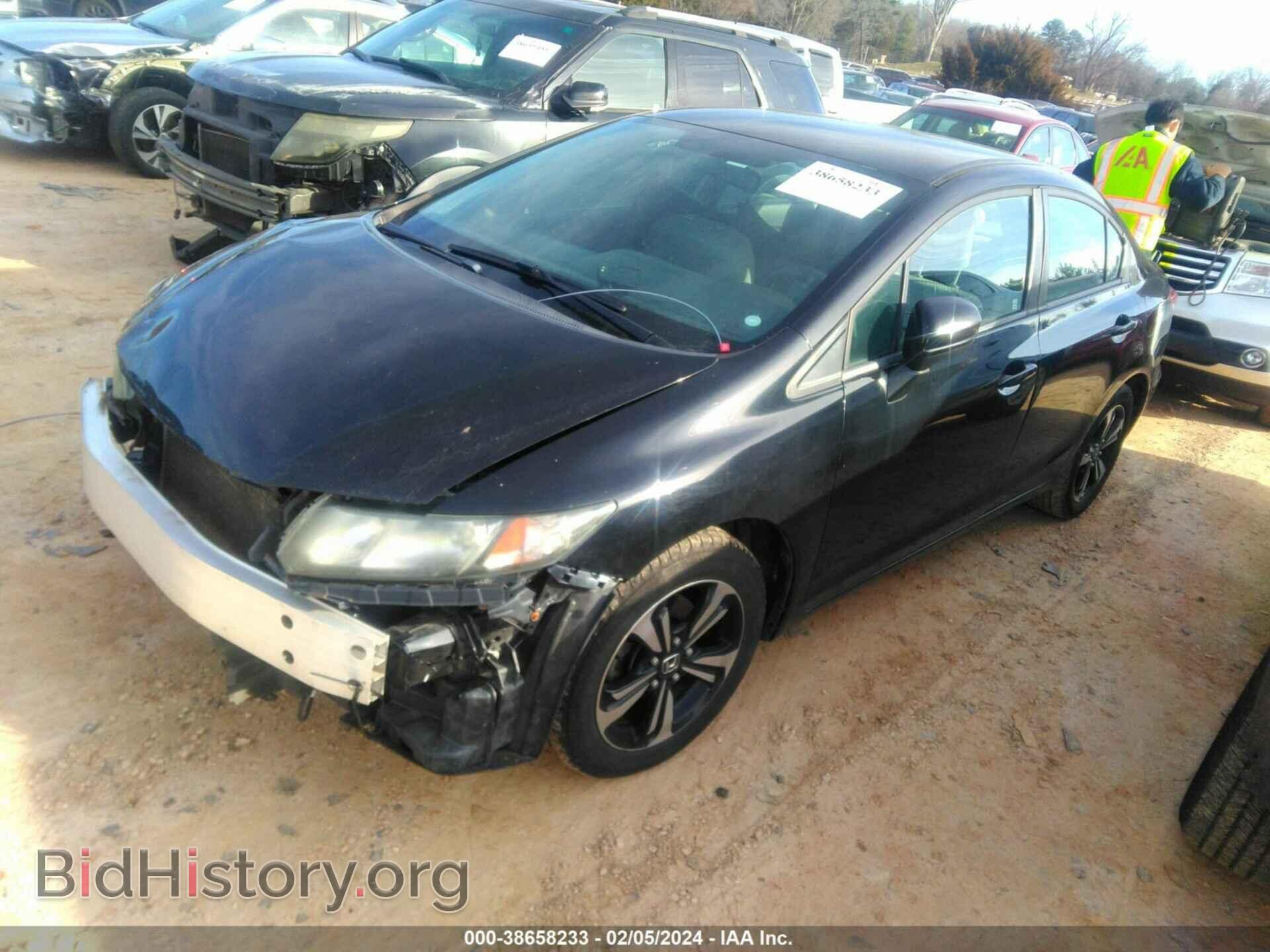 2014 HONDA CIVIC - VIN: 19XFB2F55EE020827 - Фото 2