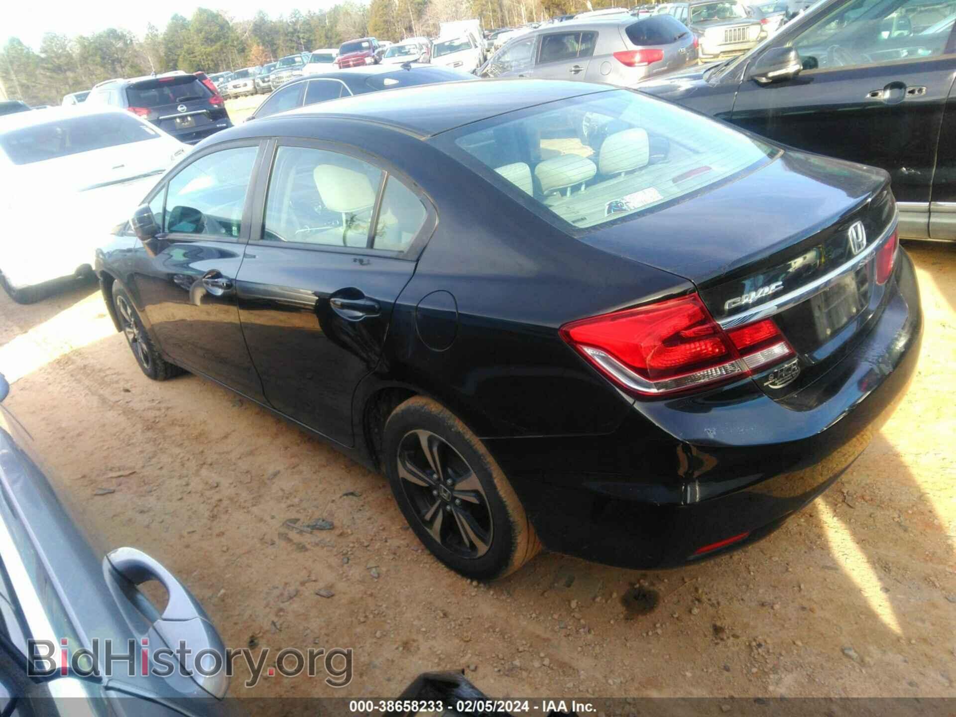 2014 HONDA CIVIC - VIN: 19XFB2F55EE020827 - Фото 3