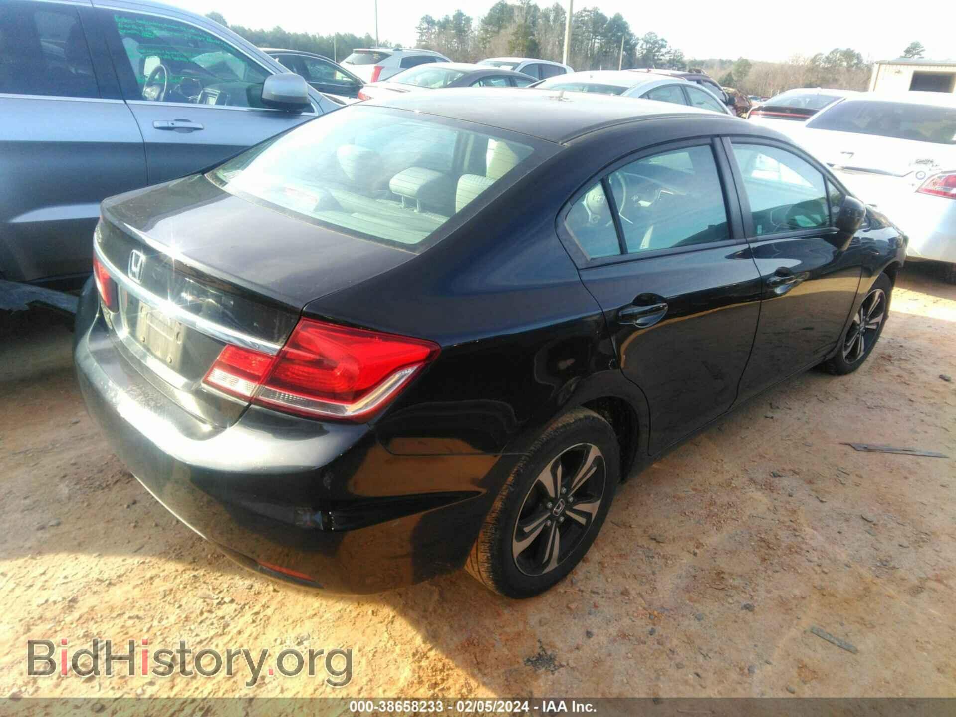 2014 HONDA CIVIC - VIN: 19XFB2F55EE020827 - Фото 4