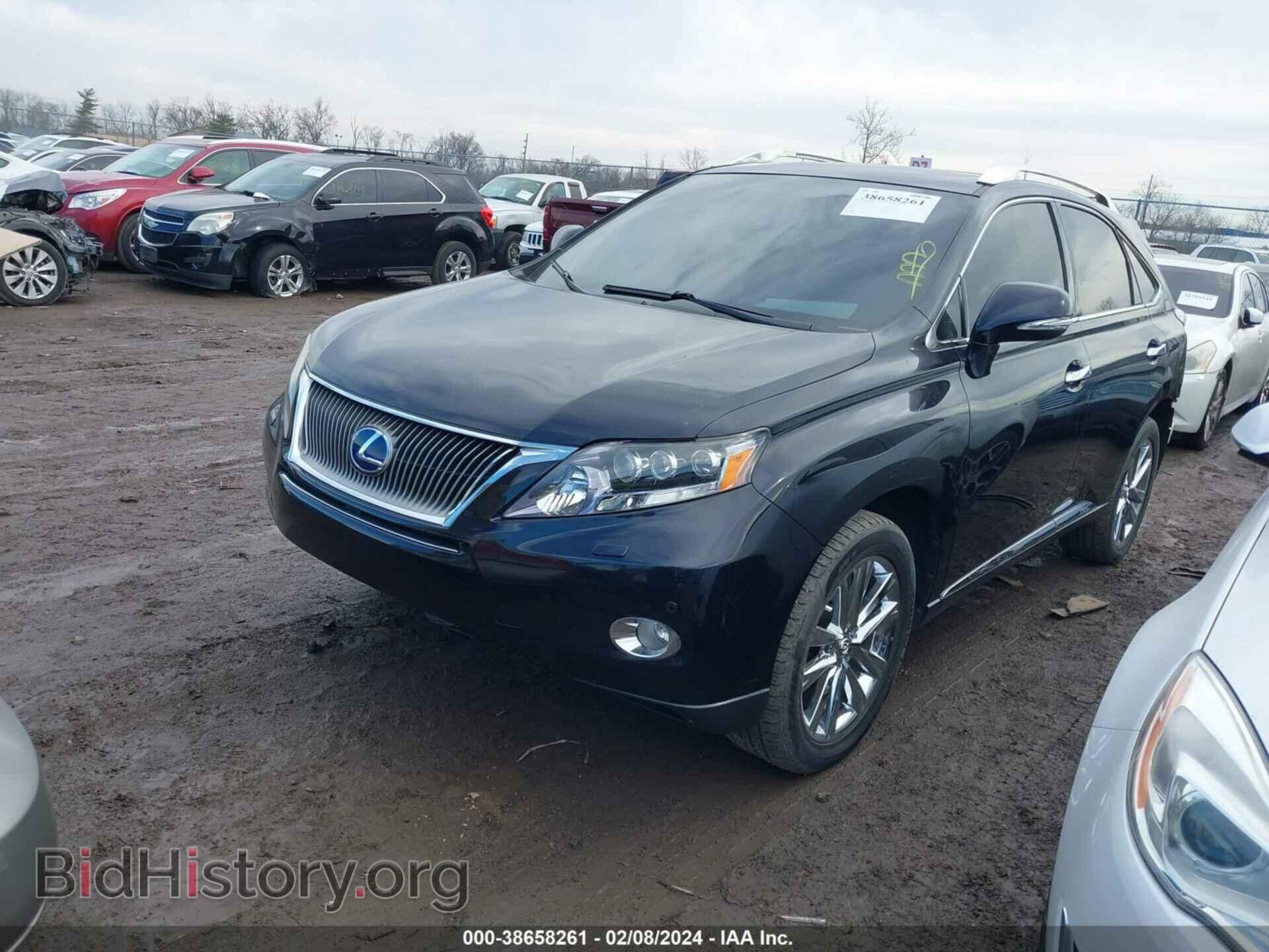 2011 LEXUS RX 450H - VIN: JTJBC1BA5B2041935 - Фото 2