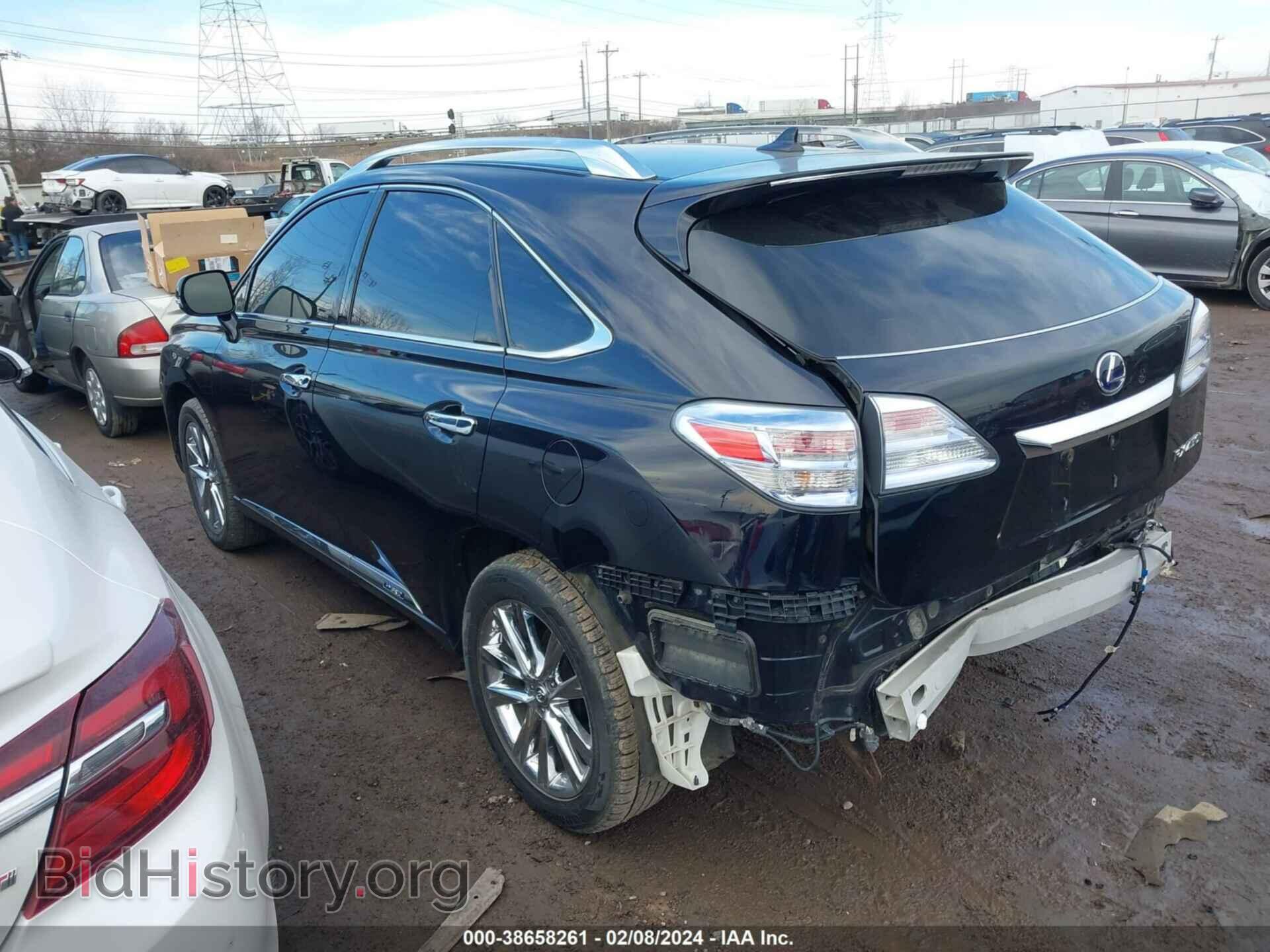 2011 LEXUS RX 450H - VIN: JTJBC1BA5B2041935 - Фото 3