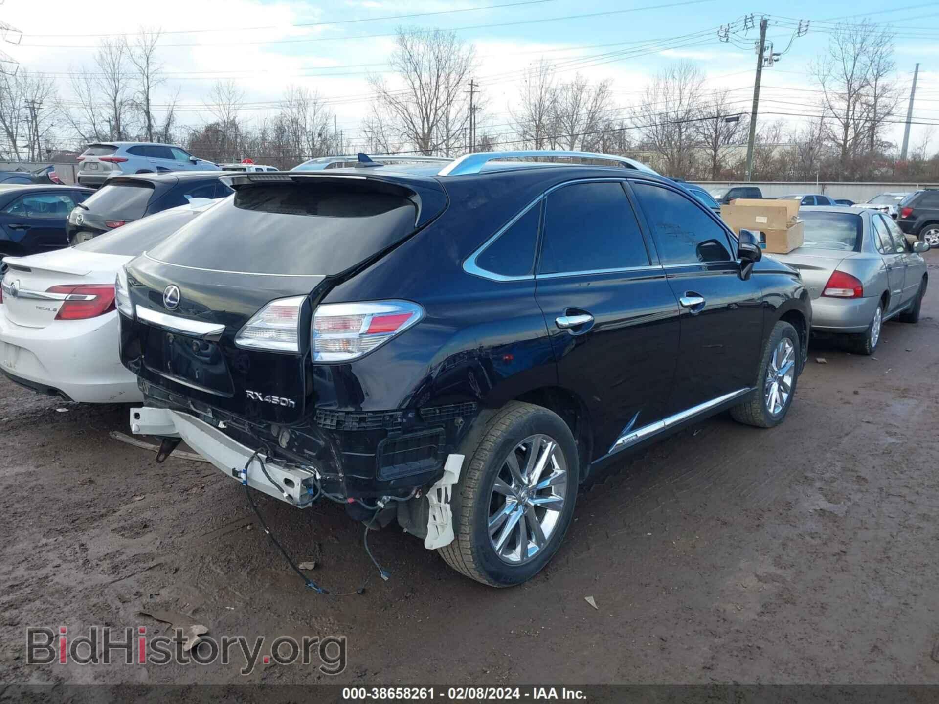 2011 LEXUS RX 450H - VIN: JTJBC1BA5B2041935 - Фото 4