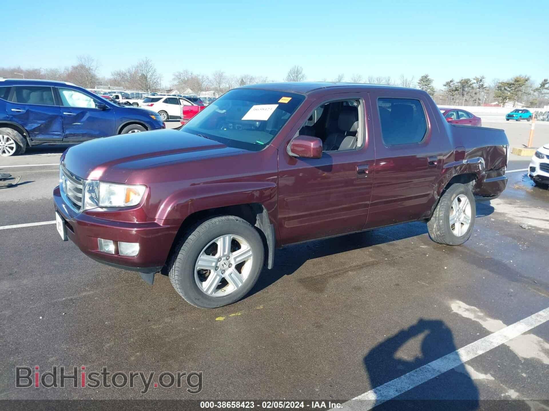 2014 HONDA RIDGELINE - VIN: 5FPYK1F59EB011505 - Фото 2