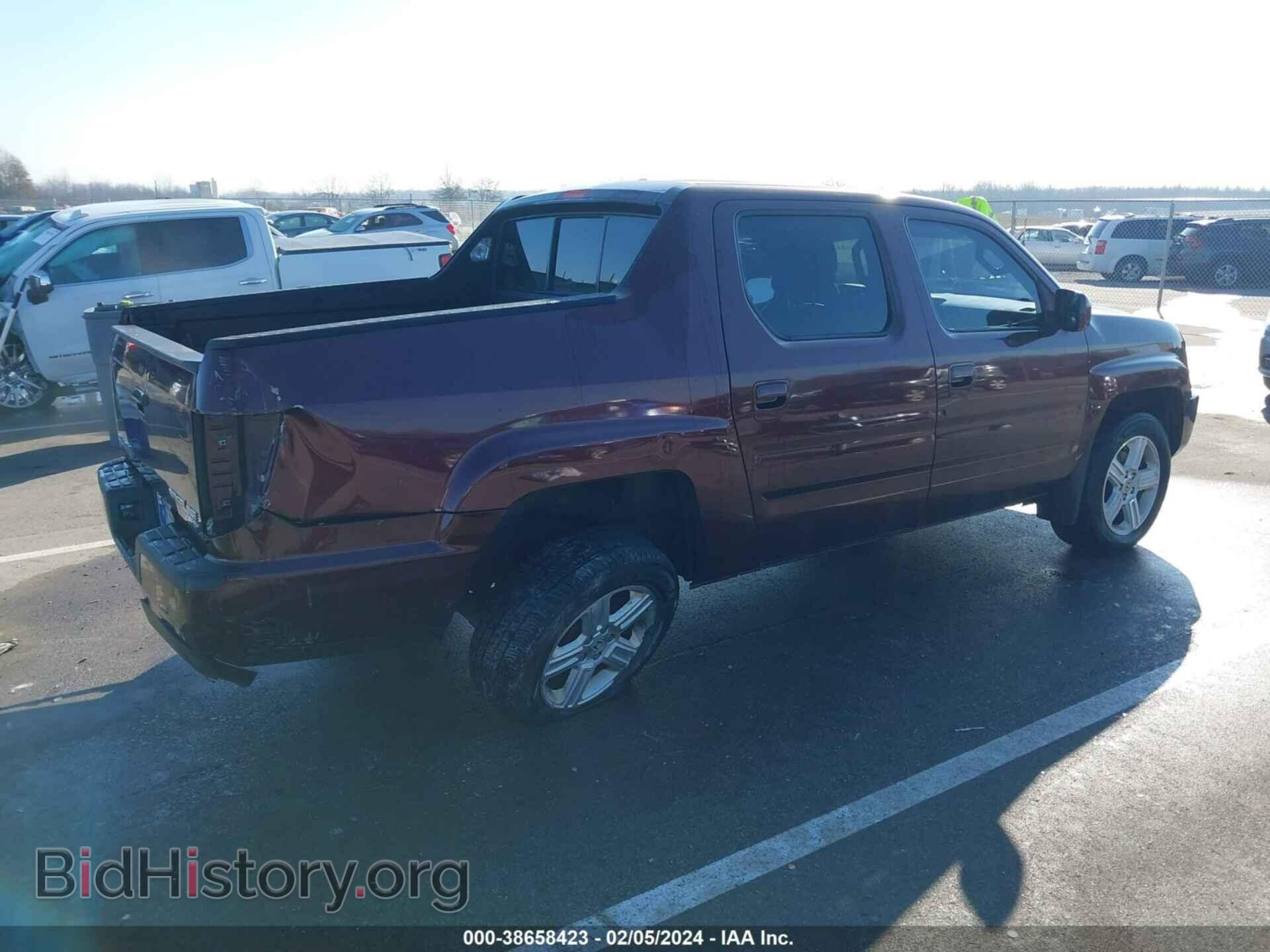 2014 HONDA RIDGELINE - VIN: 5FPYK1F59EB011505 - Фото 4