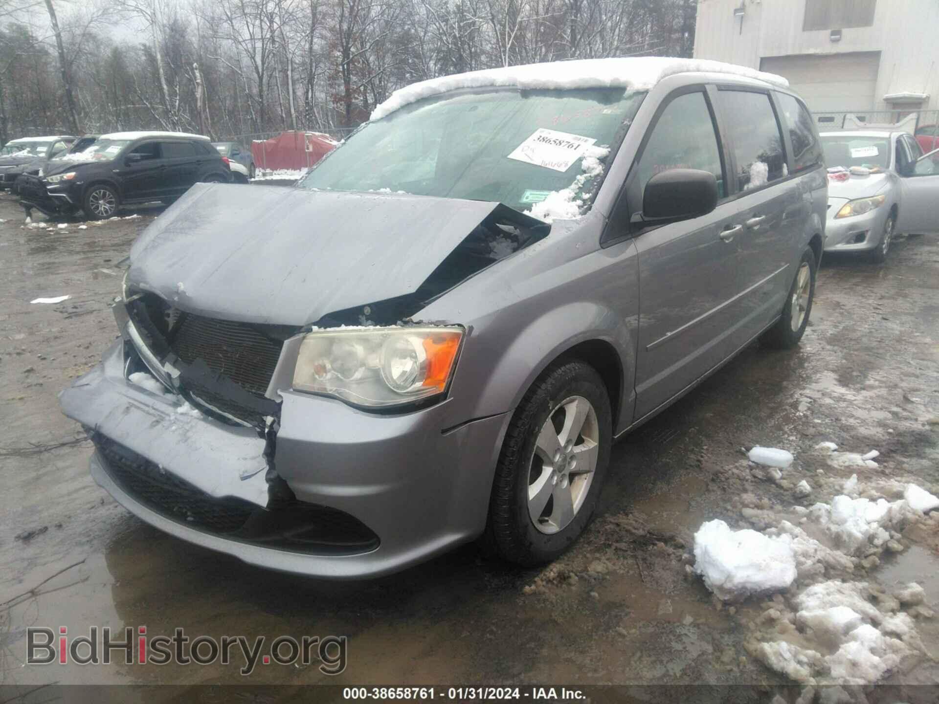 2013 DODGE GRAND CARAVAN - VIN: 2C4RDGBG8DR795907 - Фото 2