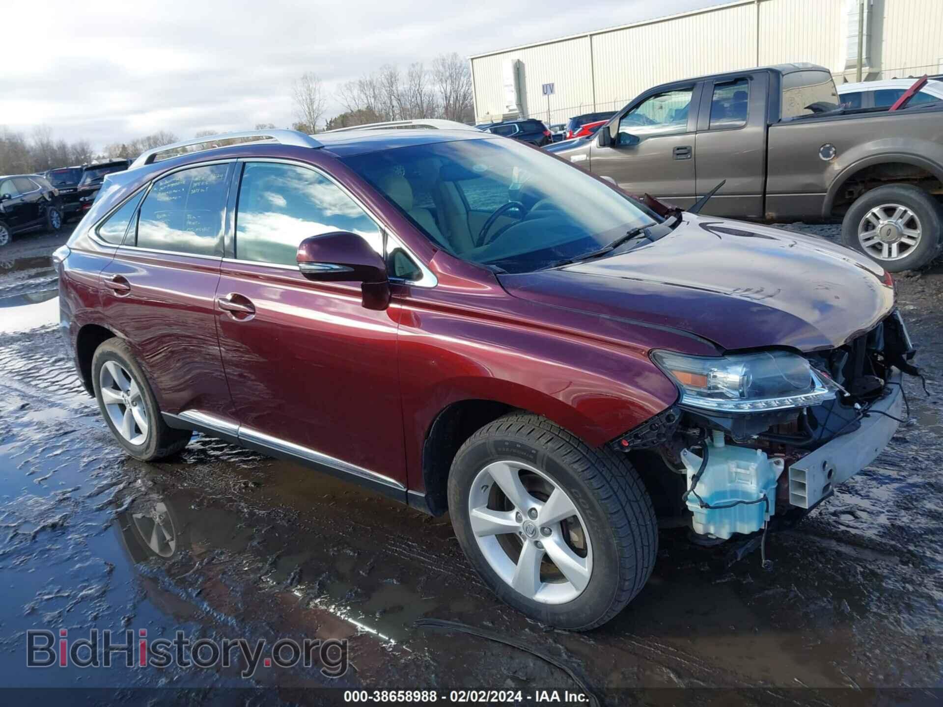 Фотография 2T2BK1BA0DC177444 - LEXUS RX 350 2013