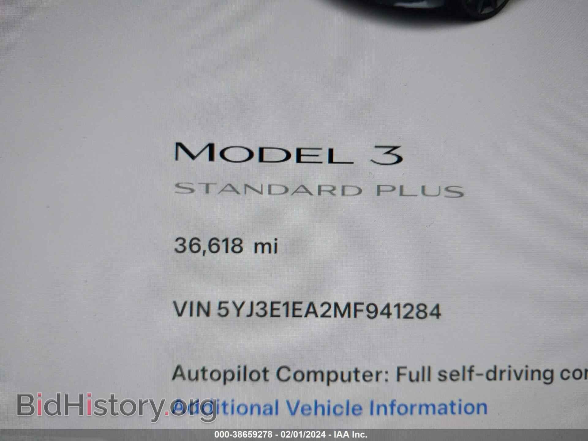 2021 TESLA MODEL 3 - VIN: 5YJ3E1EA2MF941284 - Photo 7