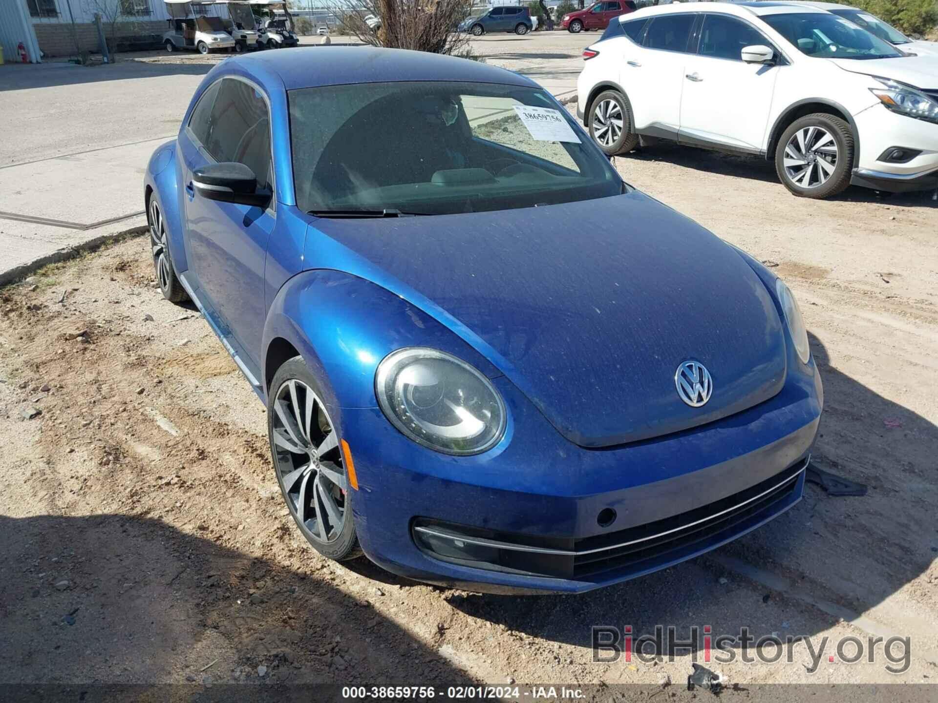 Photo 3VW4A7AT0CM647643 - VOLKSWAGEN BEETLE 2012