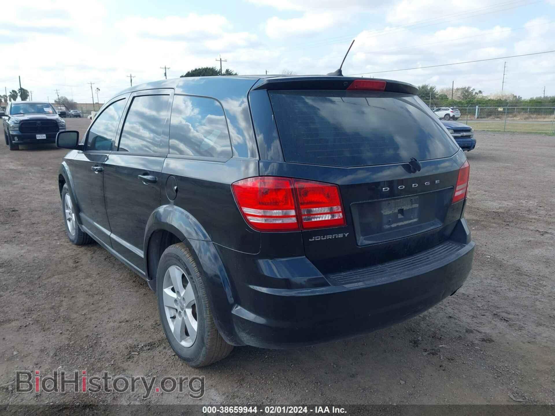 2013 DODGE JOURNEY - VIN: 3C4PDCAB7DT626593 - Фото 3
