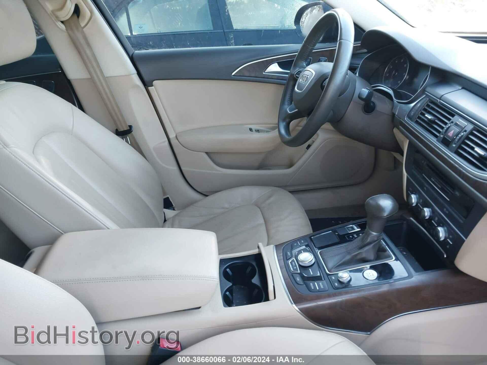 2013 AUDI A6 - VIN: WAUGFAFC0DN062542 - Фото 5