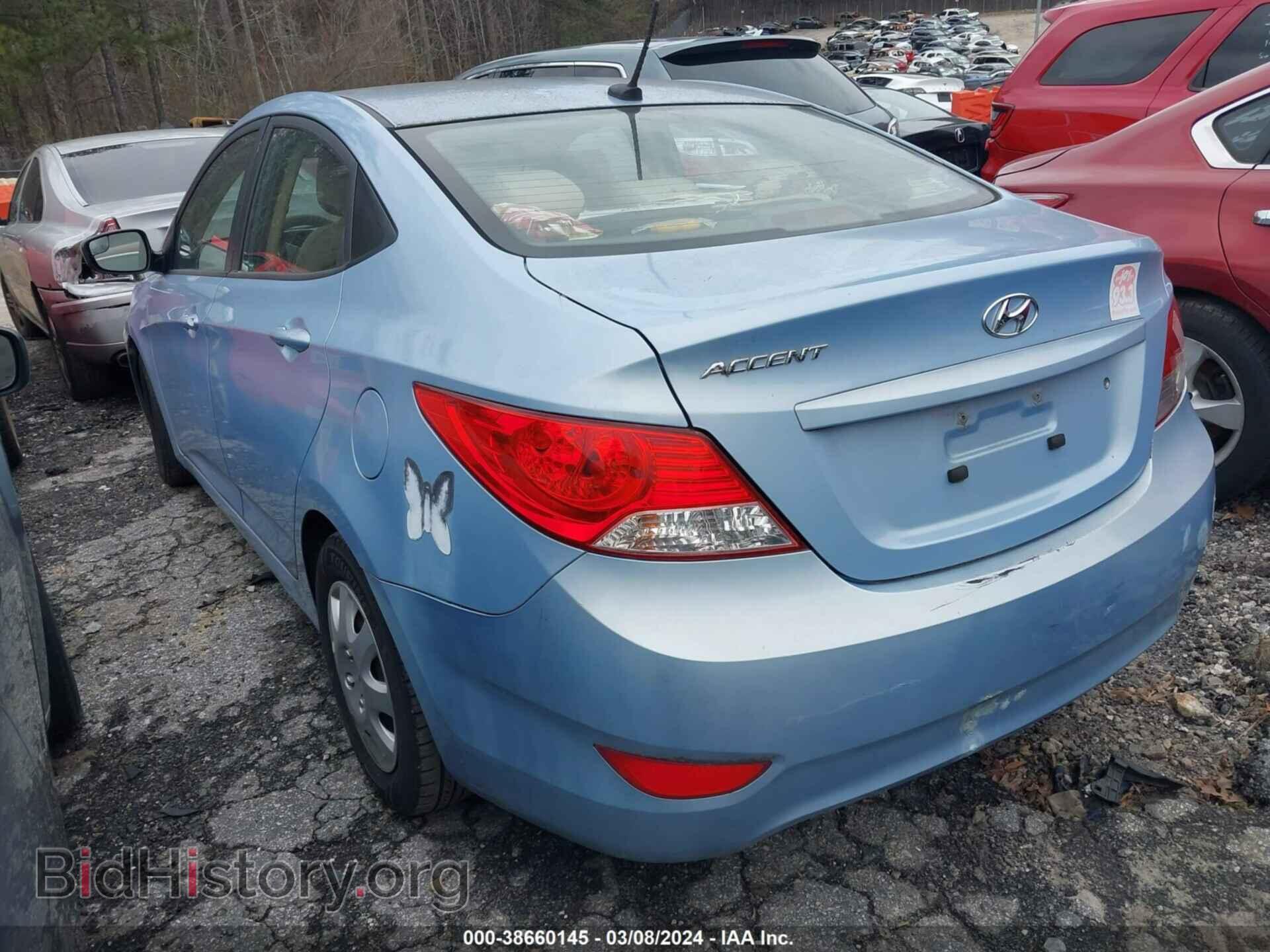 2014 HYUNDAI ACCENT - VIN: KMHCT4AE8EU669585 - Фото 3