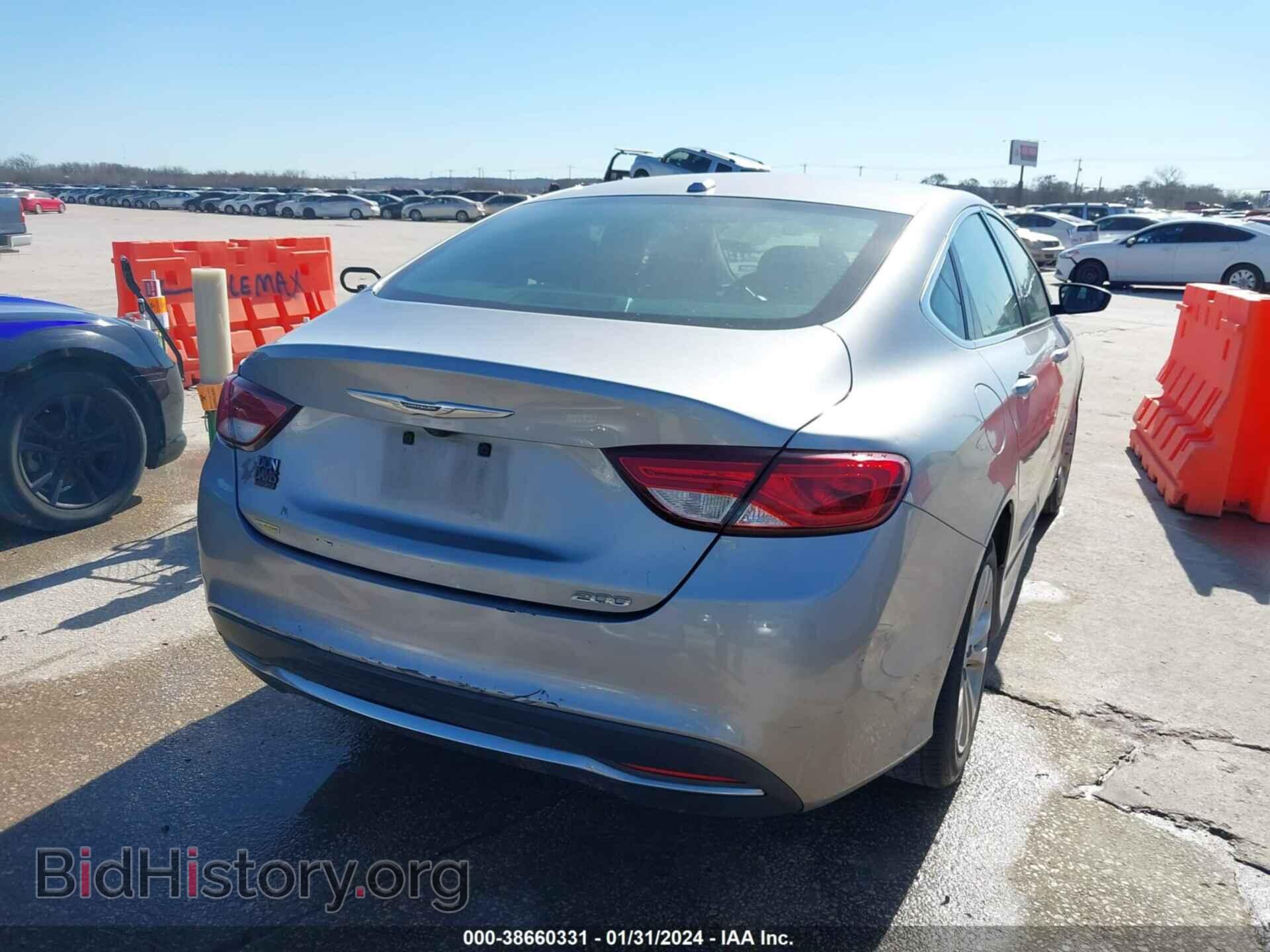2015 CHRYSLER 200 - VIN: 1C3CCCAB1FN692369 - Фото 4
