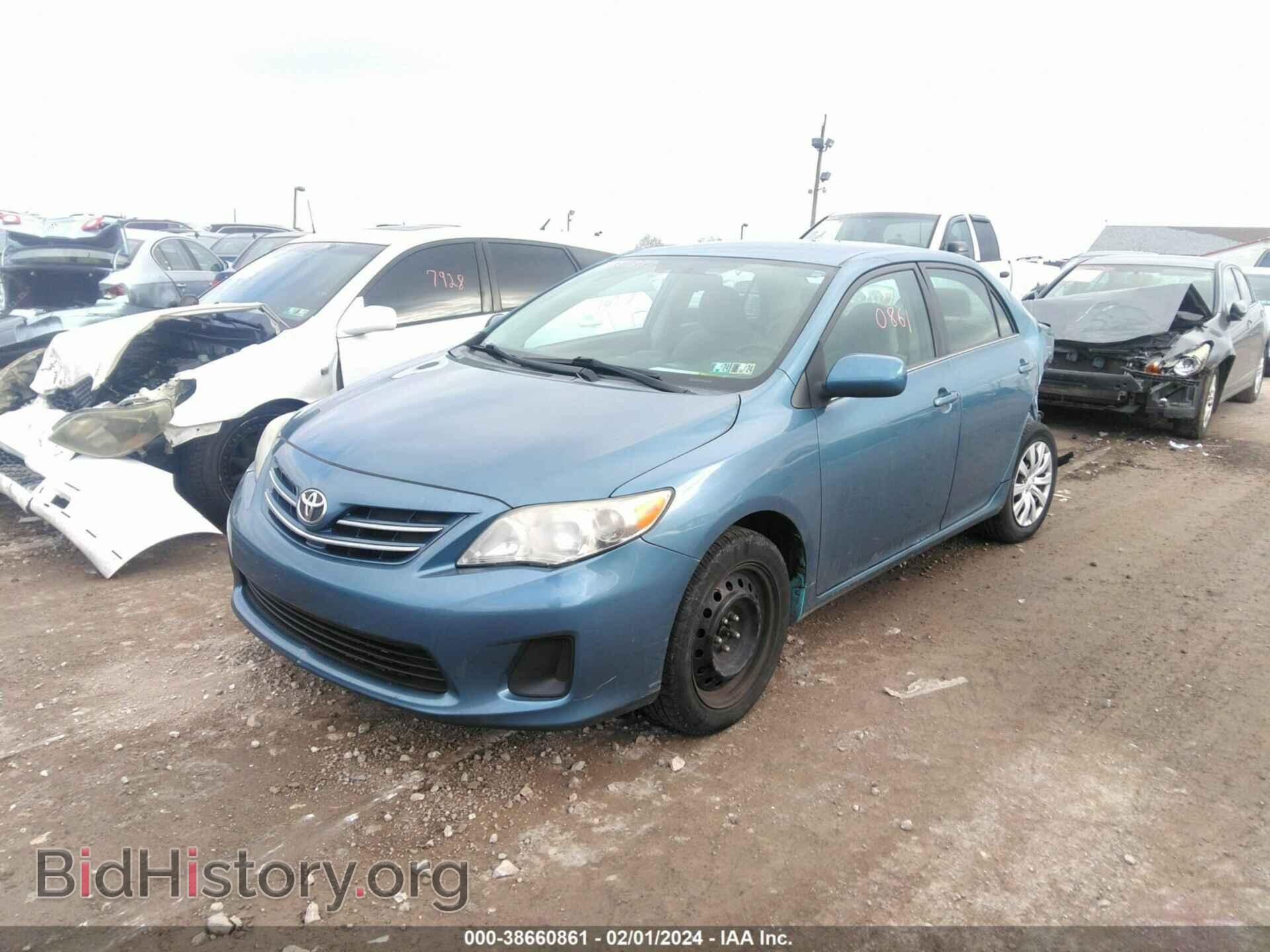 2013 TOYOTA COROLLA - VIN: 5YFBU4EE6DP116324 - Фото 2