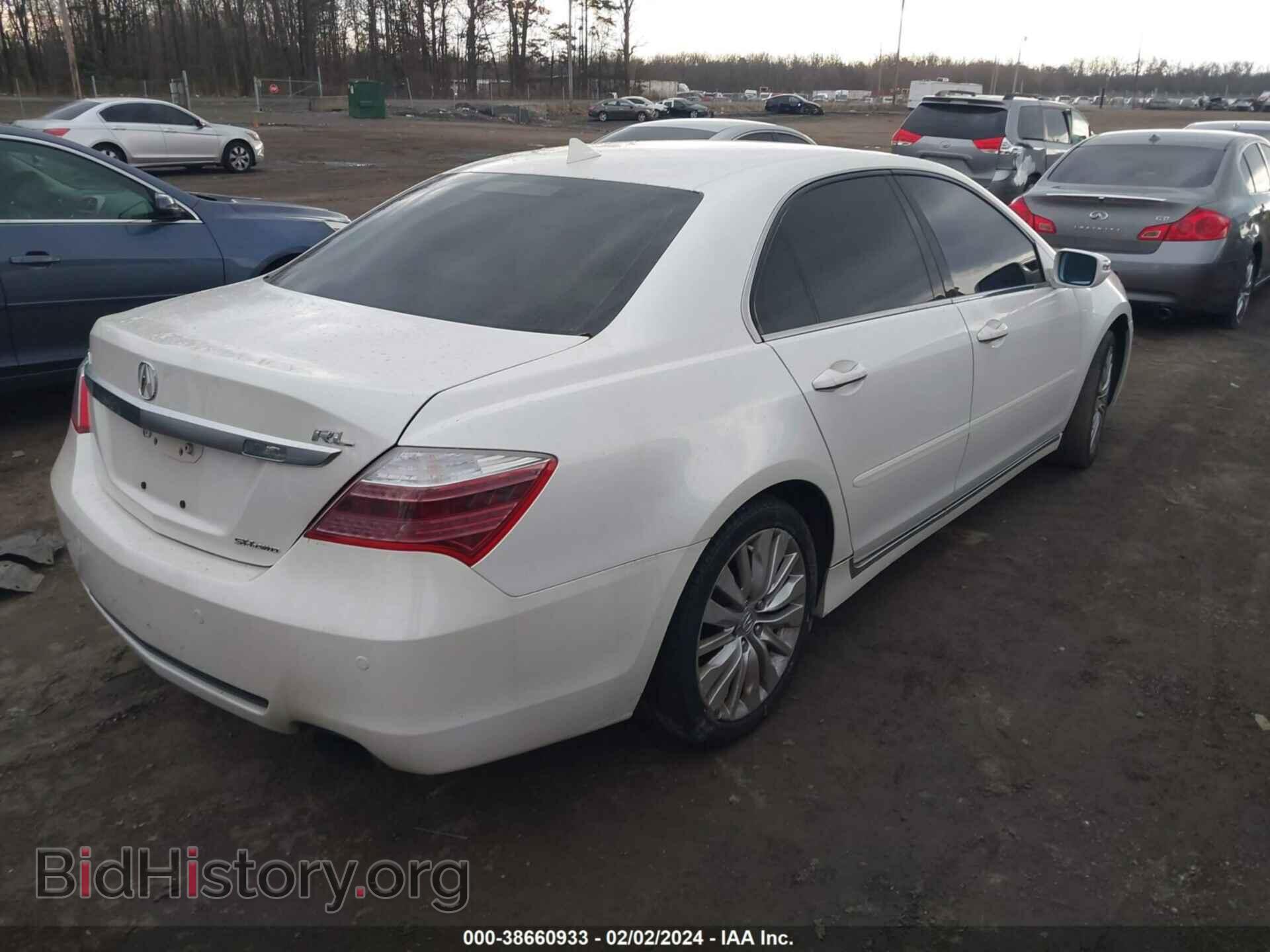 2011 ACURA RL - VIN: JH4KB2F62BC000141 - Фото 4