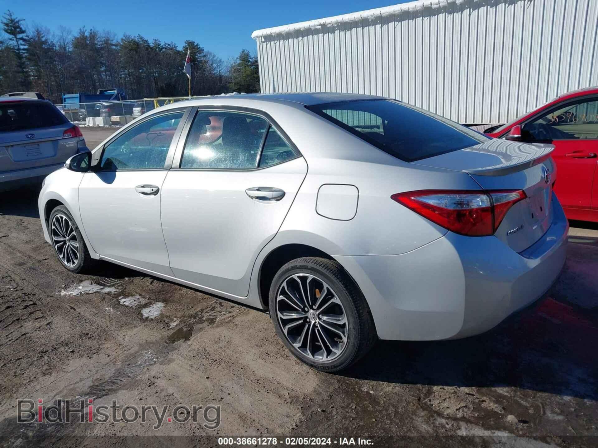 2014 TOYOTA COROLLA - VIN: 2T1BURHEXEC010663 - Фото 3
