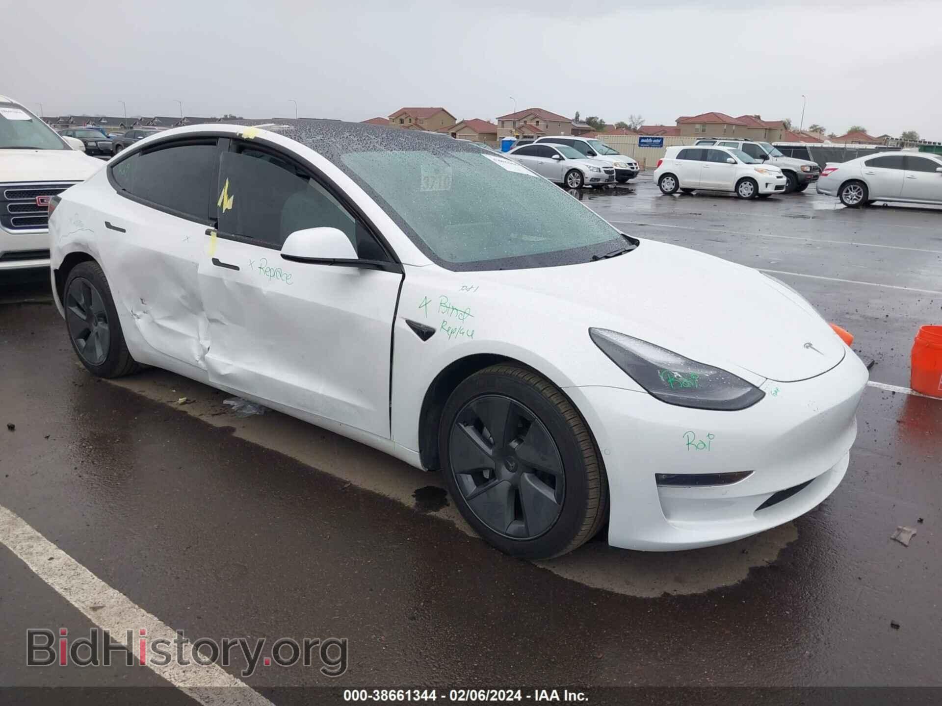 Фотография 5YJ3E1EB0MF010209 - TESLA MODEL 3 2021