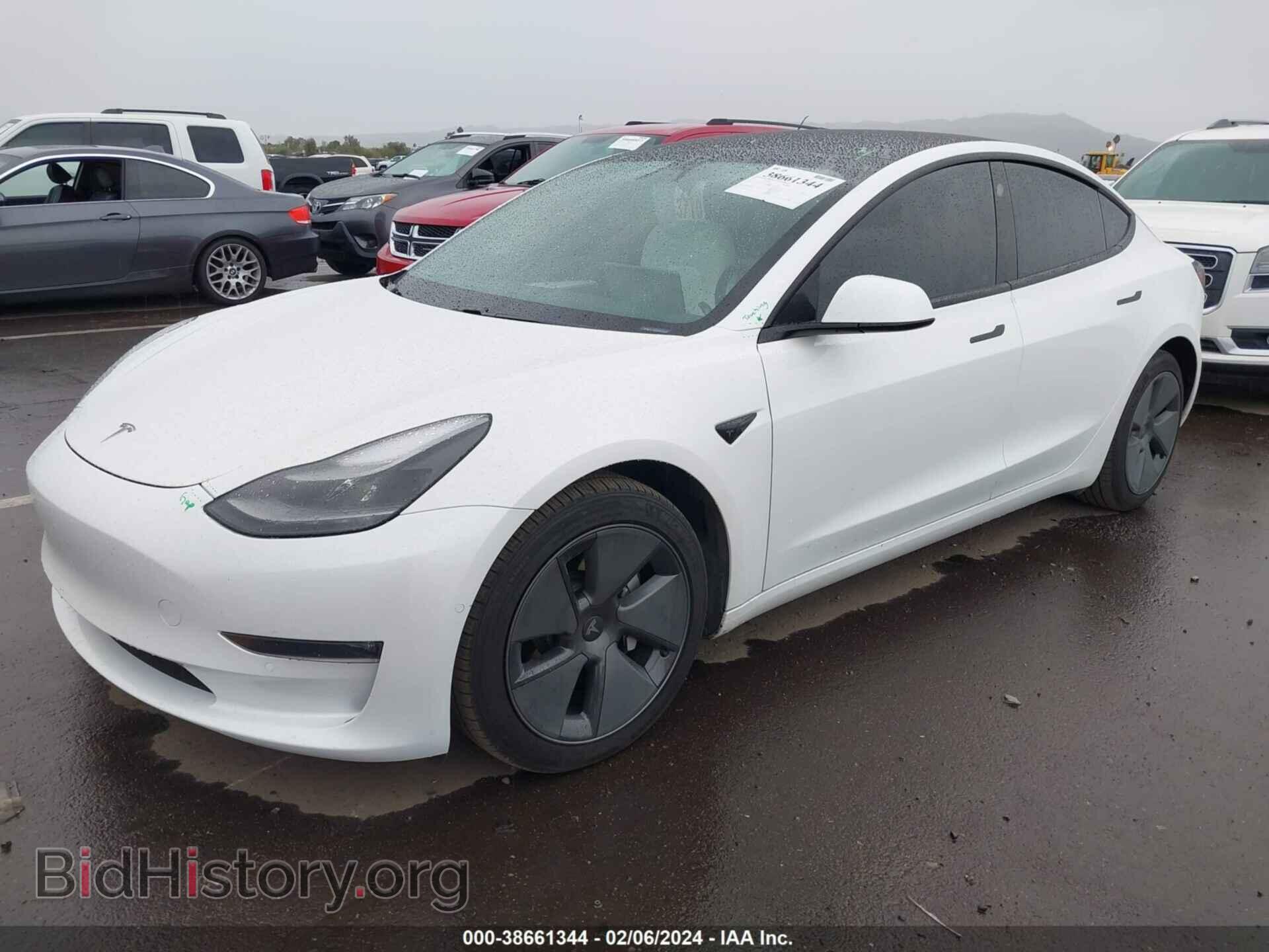 2021 TESLA MODEL 3 - VIN: 5YJ3E1EB0MF010209 - Фото 2