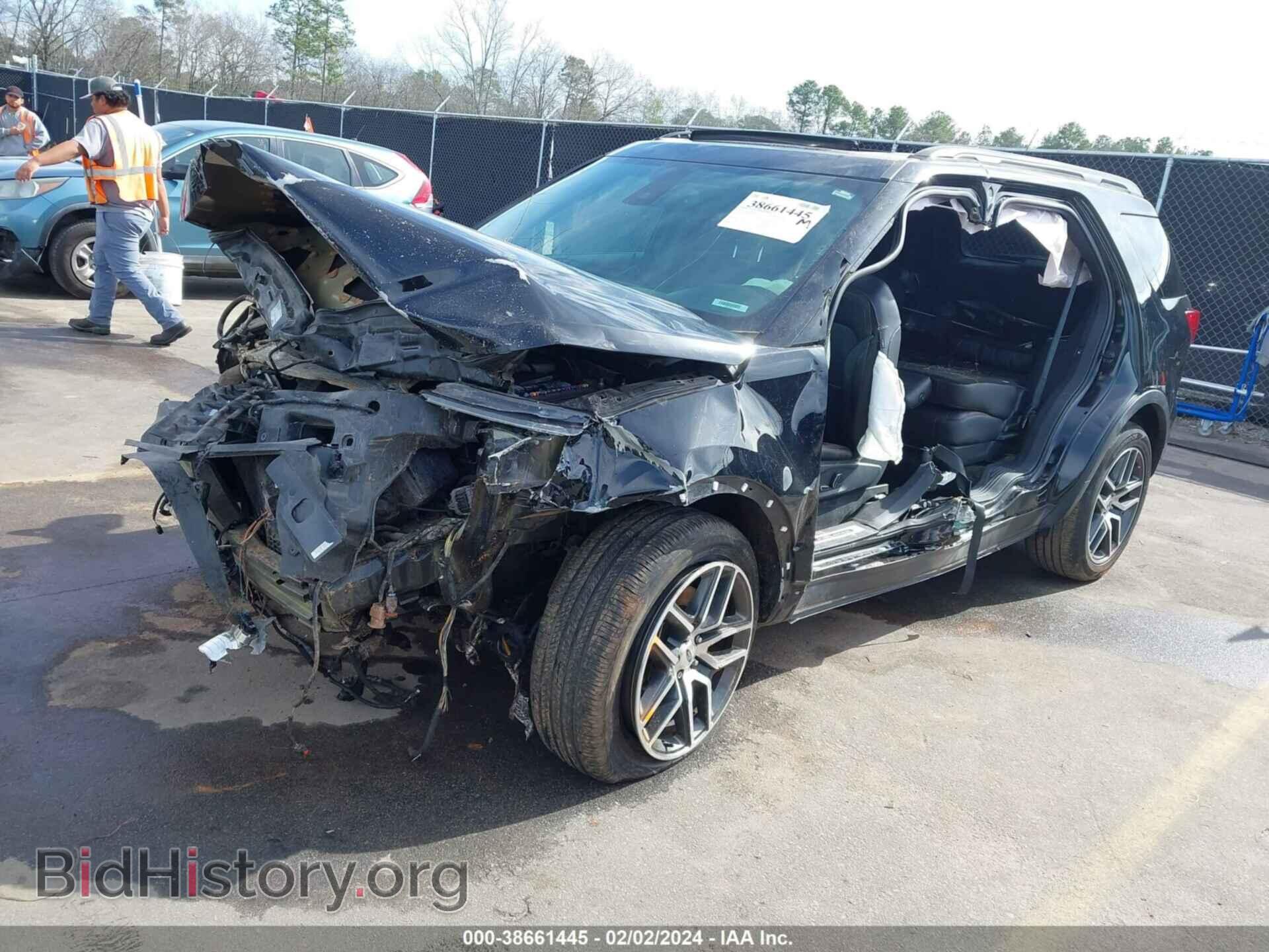 2018 FORD EXPLORER - VIN: 1FM5K8GT4JGB99749 - Фото 2