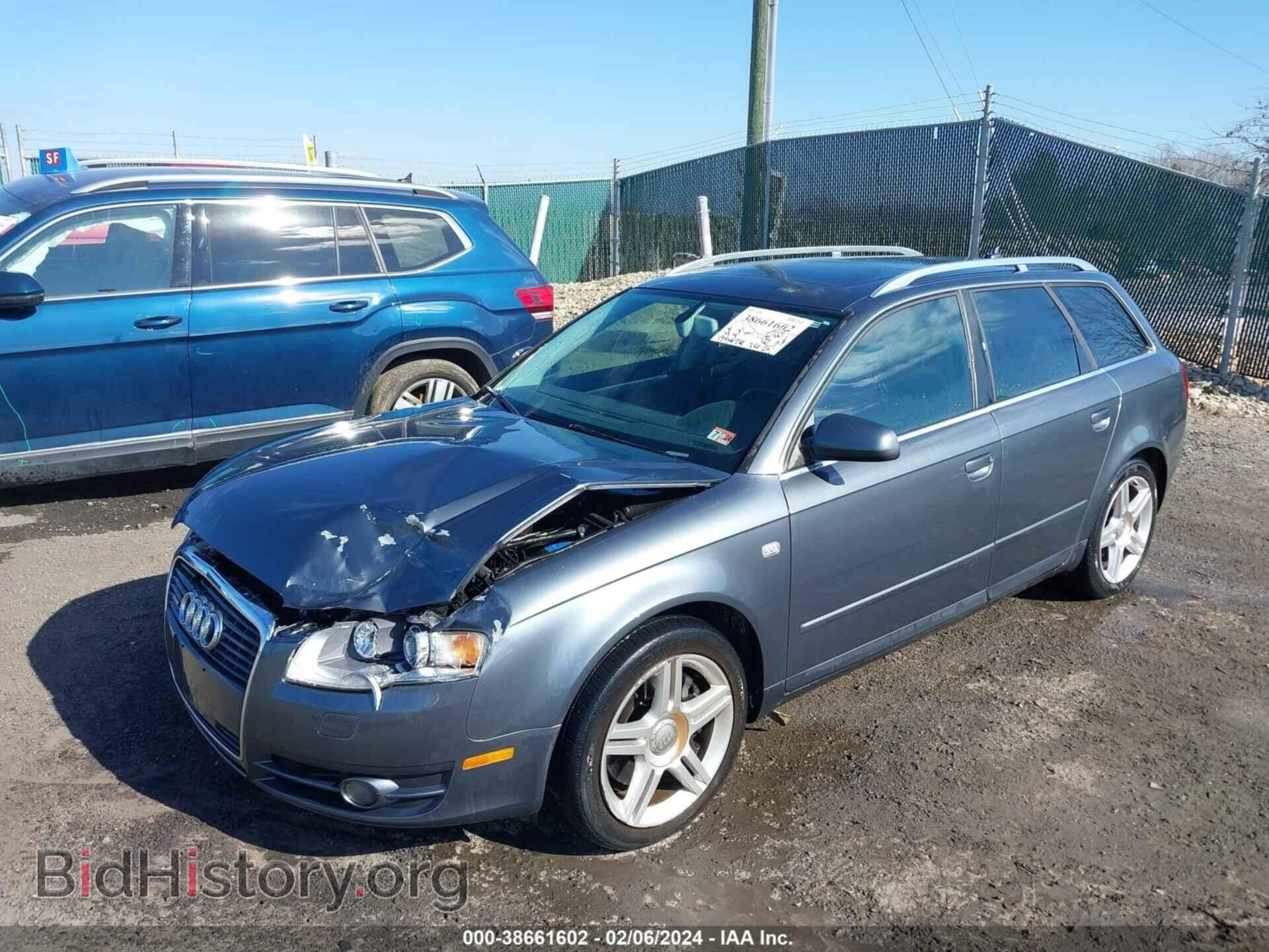 2007 AUDI A4 - VIN: WAUKF78E37A201716 - Фото 2