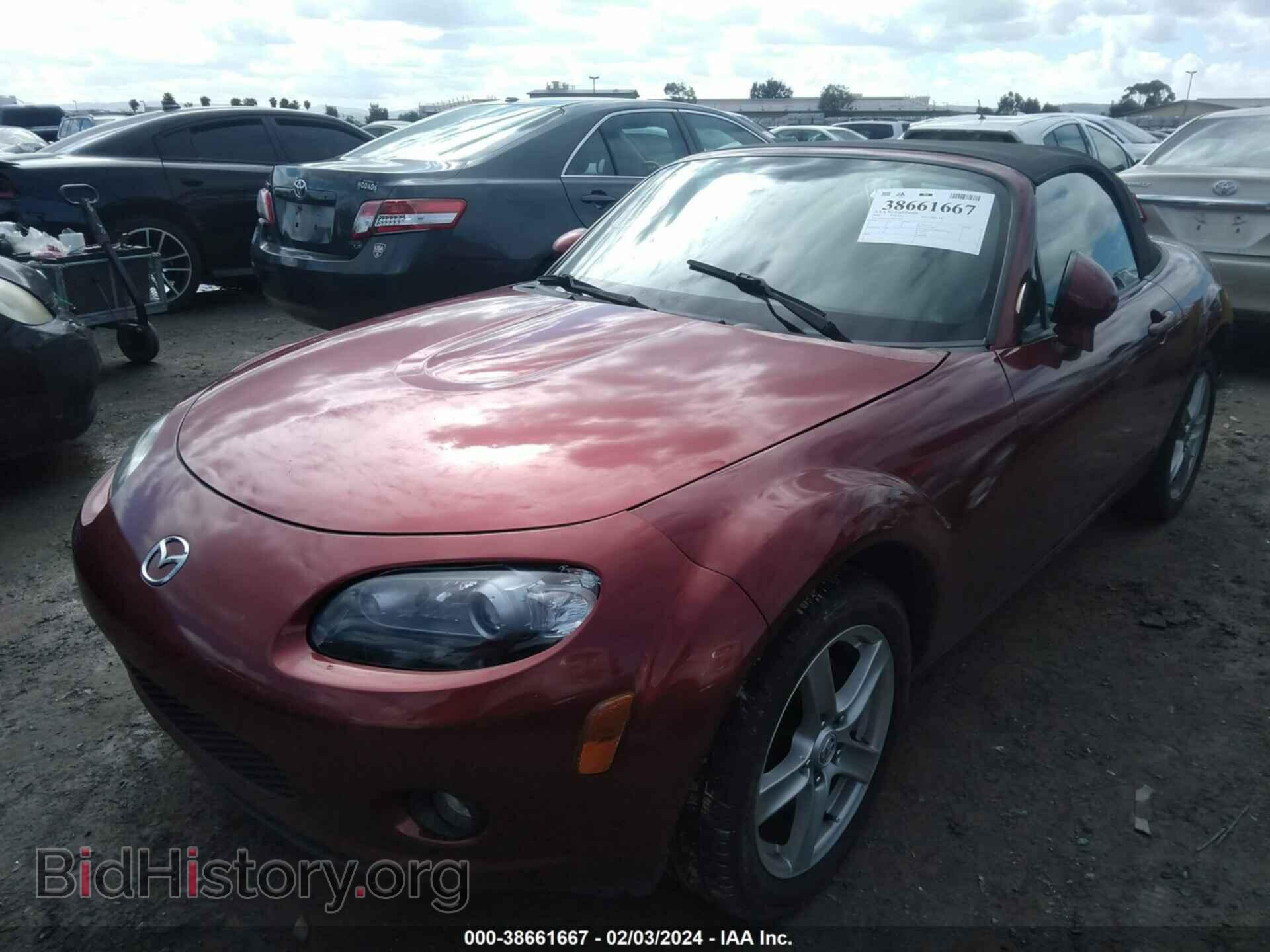 2006 MAZDA MX-5 MIATA - VIN: JM1NC25FX60111007 - Фото 2
