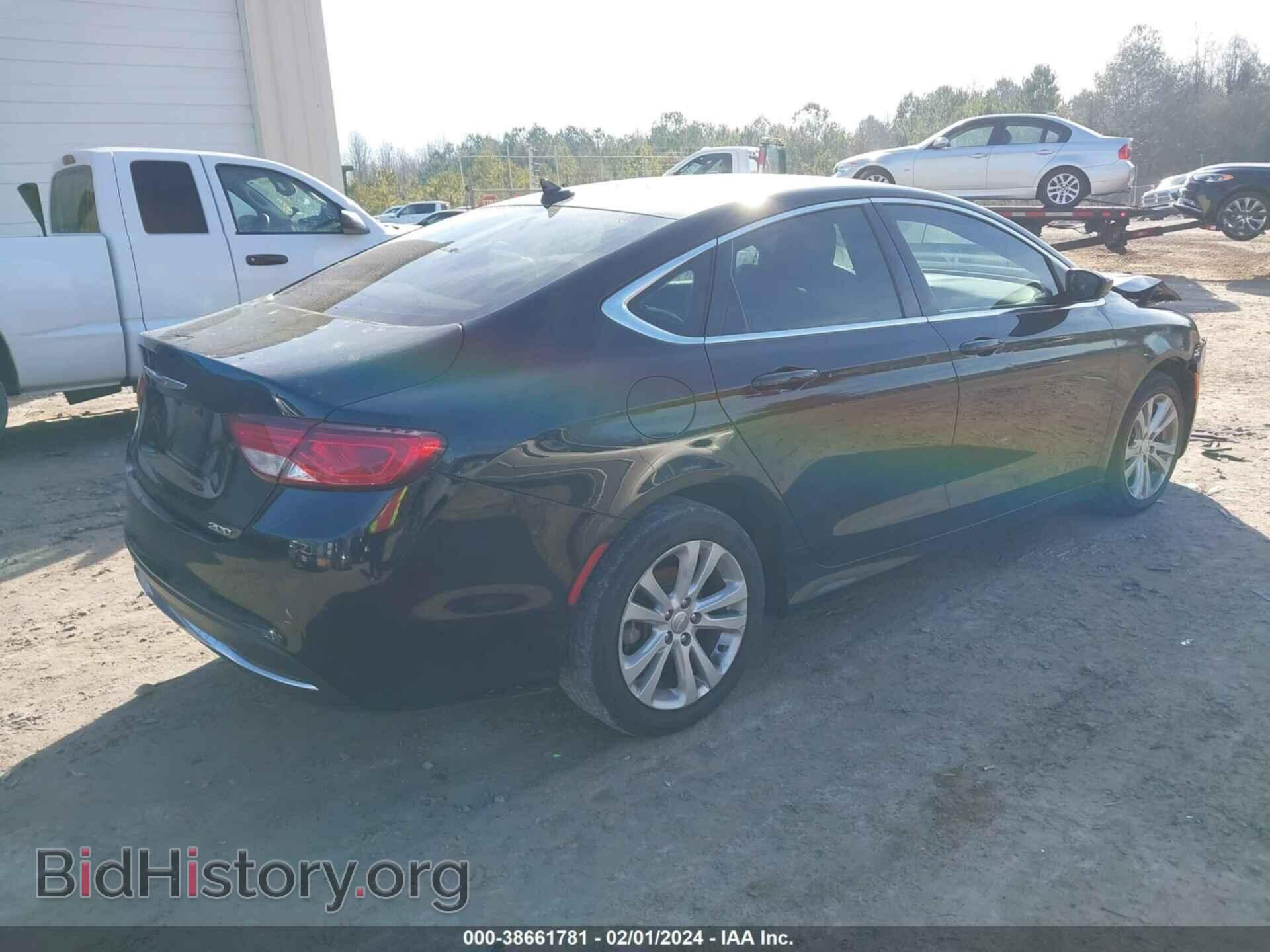 2015 CHRYSLER 200 - VIN: 1C3CCCAB3FN635574 - Фото 4