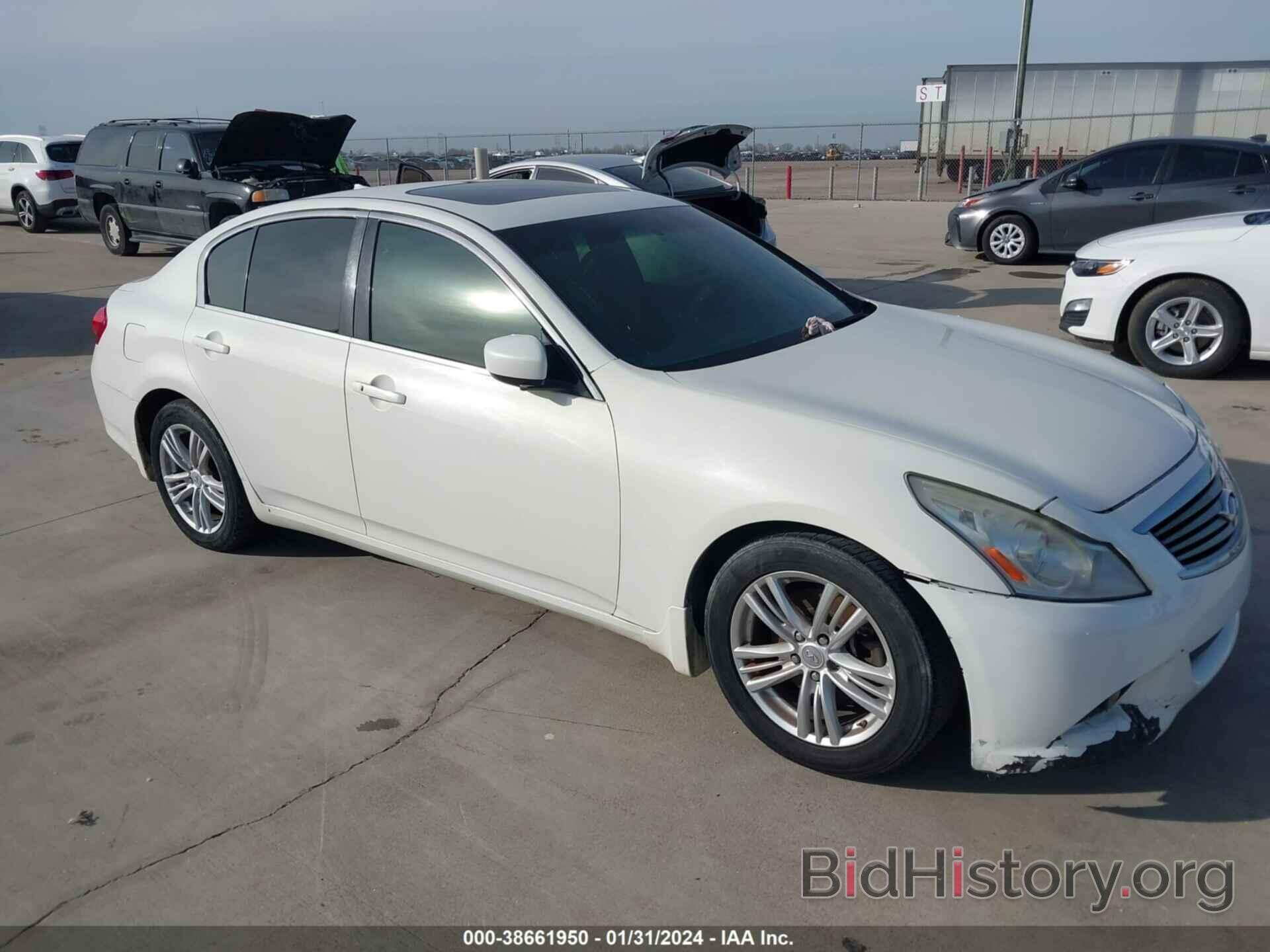 Photo JN1CV6AP2CM621222 - INFINITI G37 2012