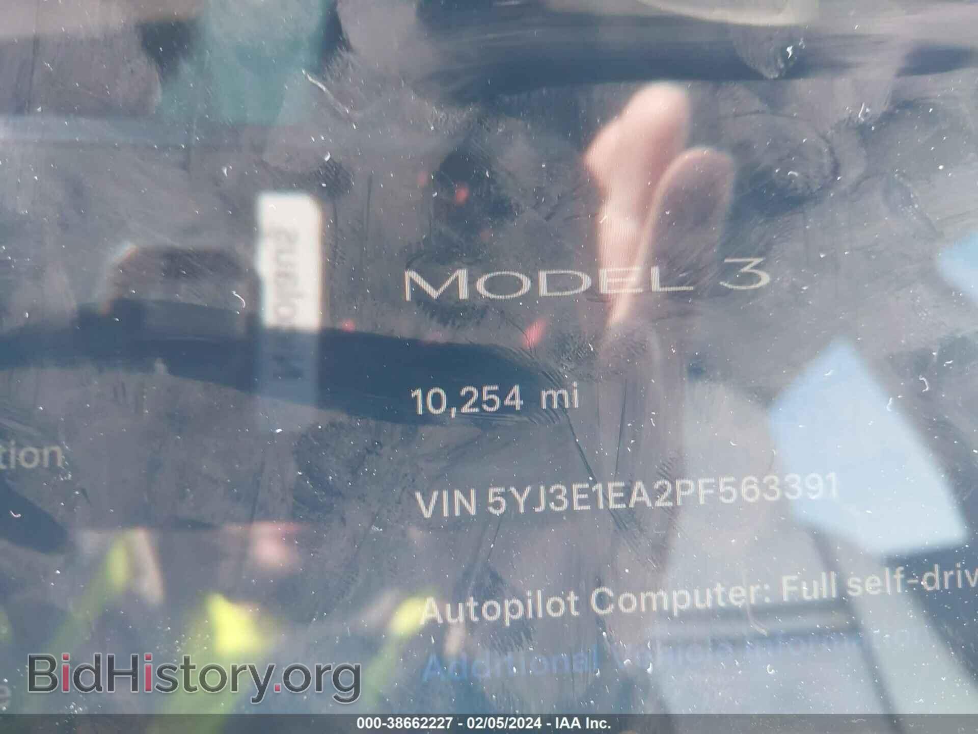 2023 TESLA MODEL 3 - VIN: 5YJ3E1EA2PF563391 - Photo 7