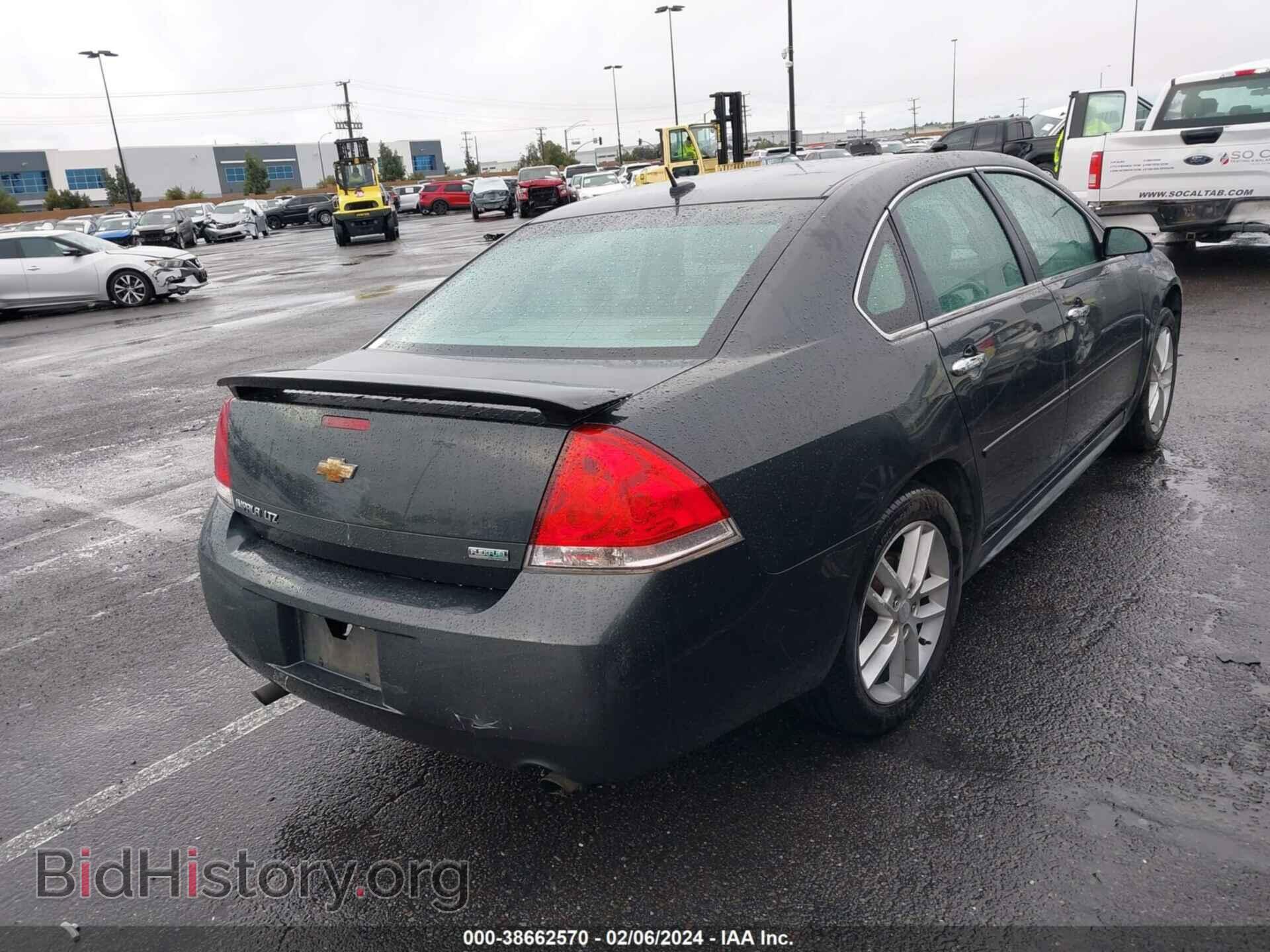 2013 CHEVROLET IMPALA - VIN: 2G1WC5E36D1159769 - Фото 4