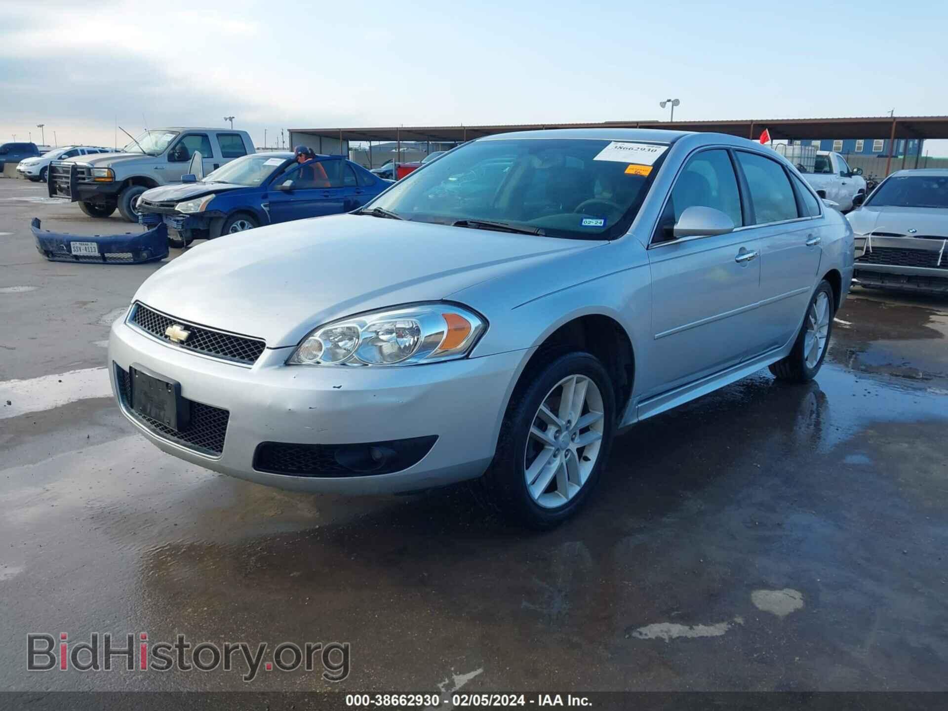 2013 CHEVROLET IMPALA - VIN: 2G1WC5E35D1258695 - Фото 2