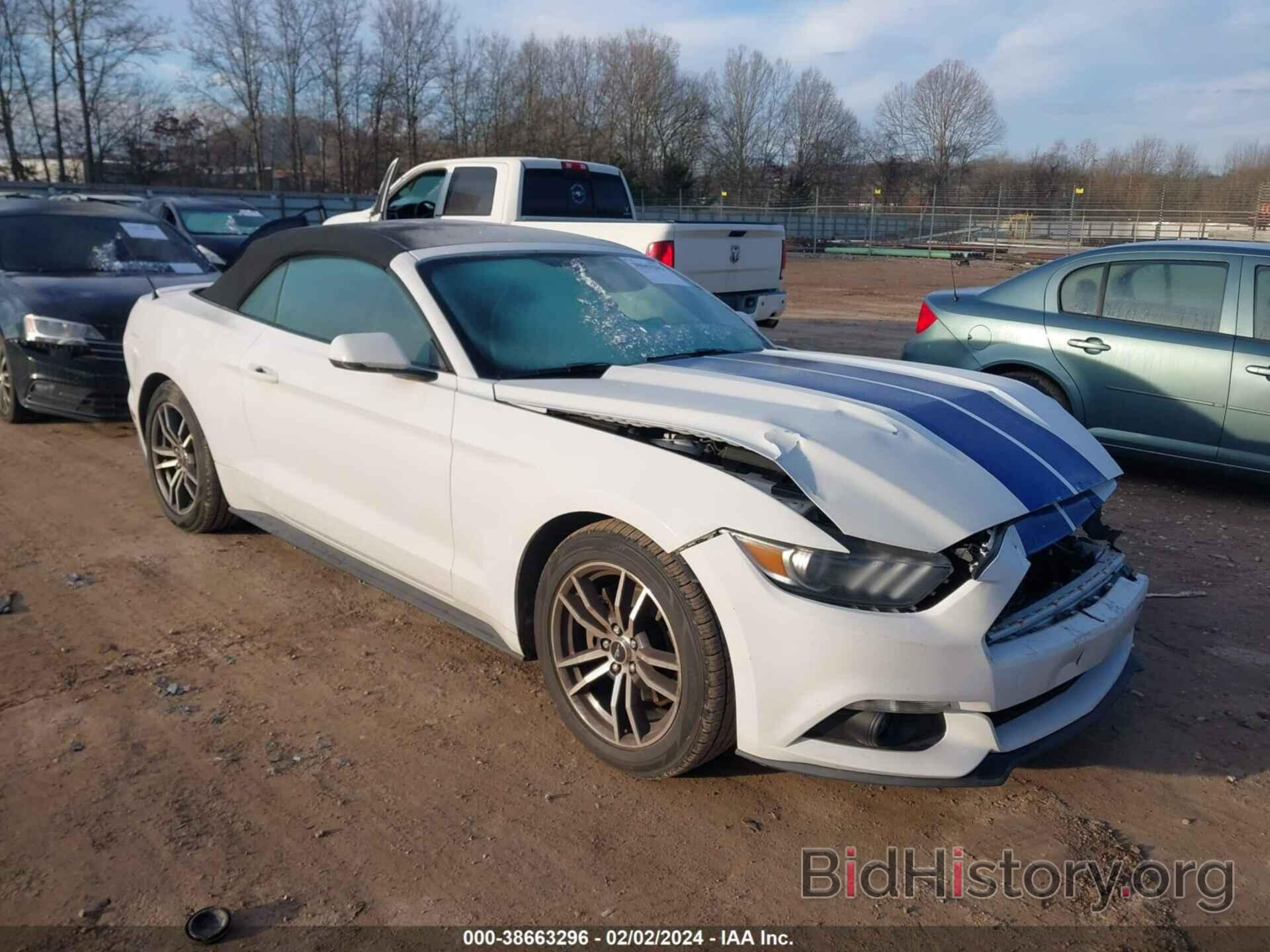 Photo 1FATP8UH0G5295661 - FORD MUSTANG 2016
