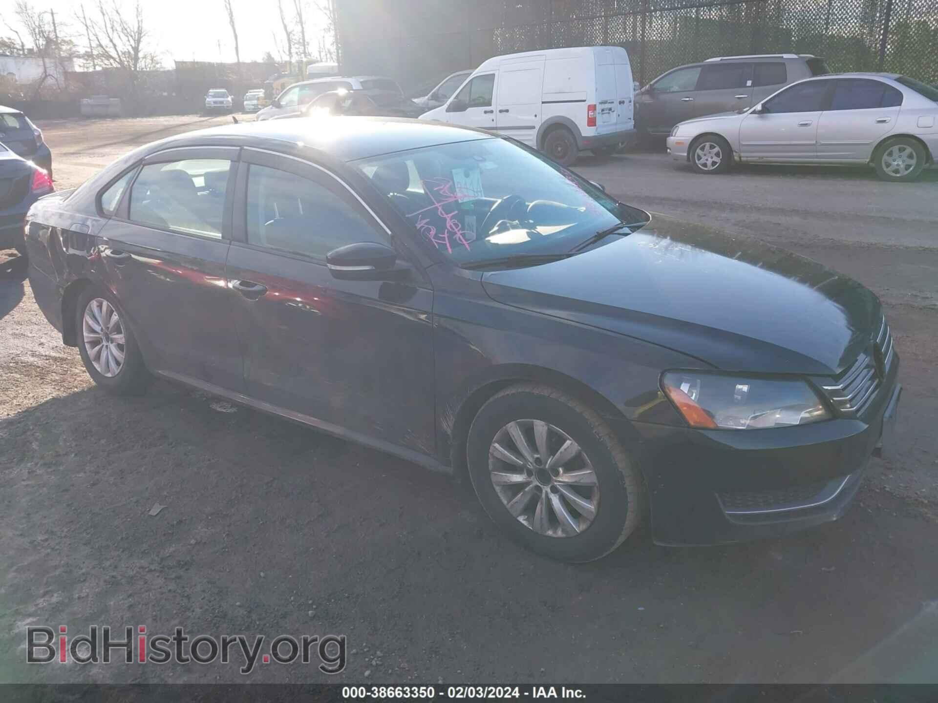 Photo 1VWAP7A30EC003341 - VOLKSWAGEN PASSAT 2014