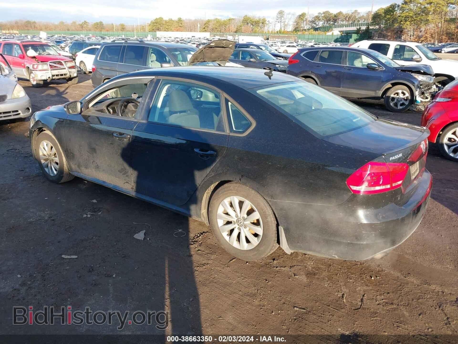 2014 VOLKSWAGEN PASSAT - VIN: 1VWAP7A30EC003341 - Фото 3