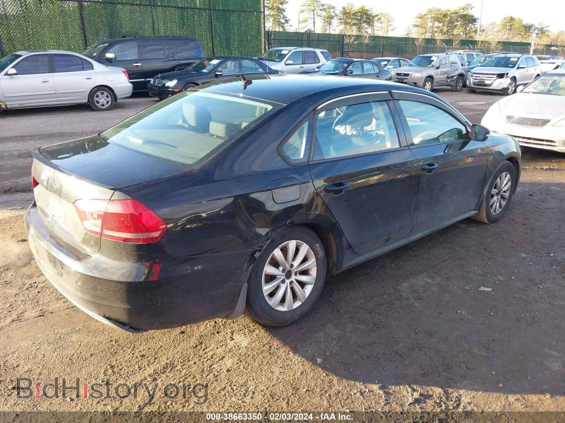 2014 VOLKSWAGEN PASSAT - VIN: 1VWAP7A30EC003341 - Фото 4