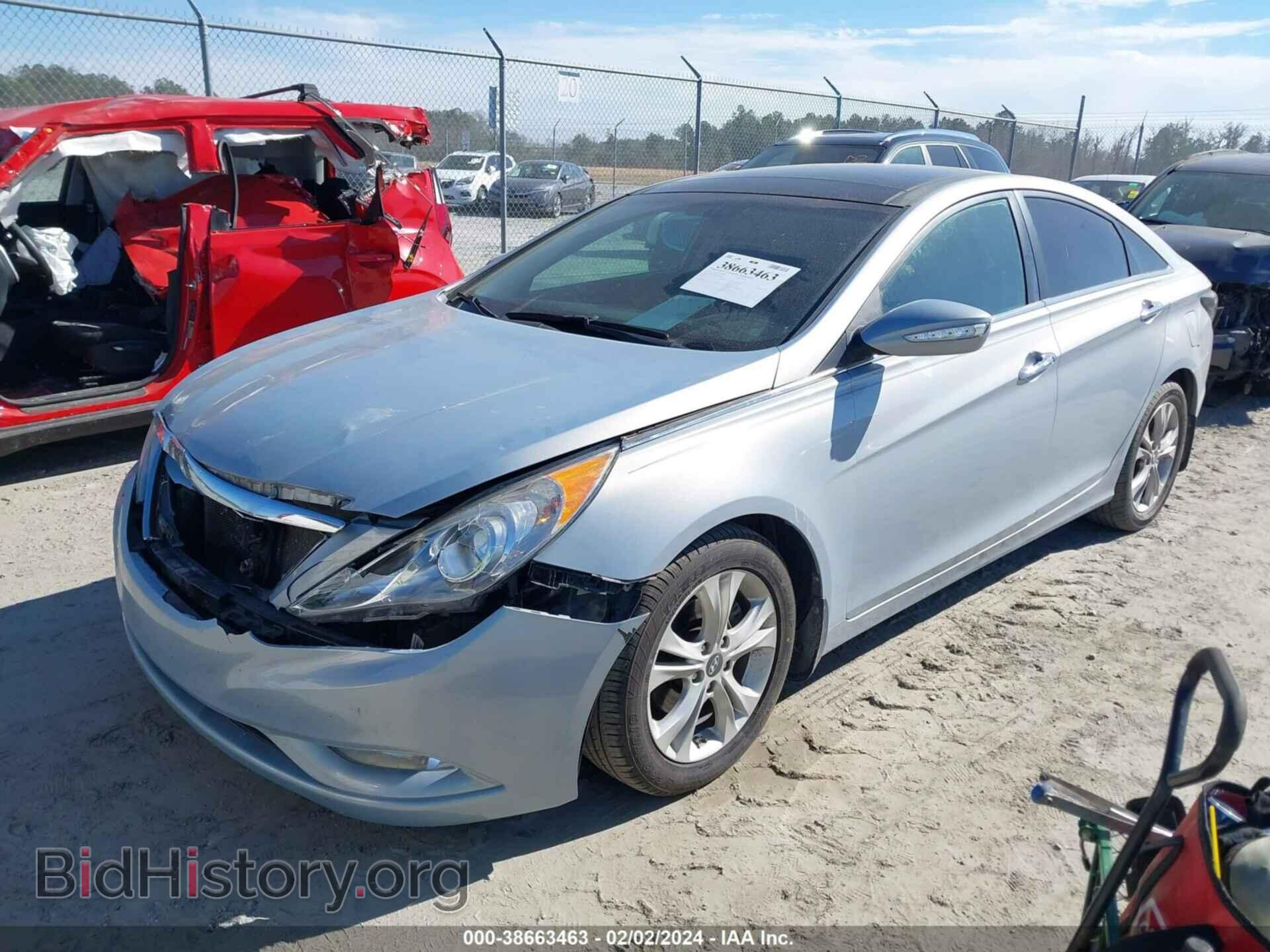 2013 HYUNDAI SONATA - VIN: 5NPEC4AC6DH787459 - Фото 2