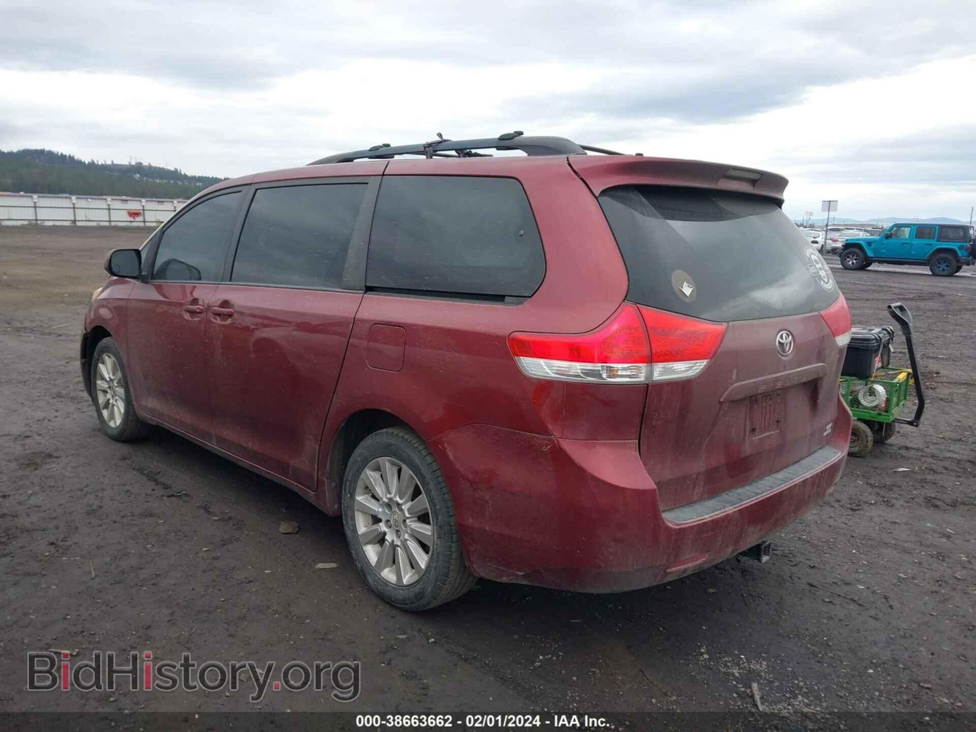 2012 TOYOTA SIENNA - VIN: 5TDJK3DC1CS043199 - Фото 3