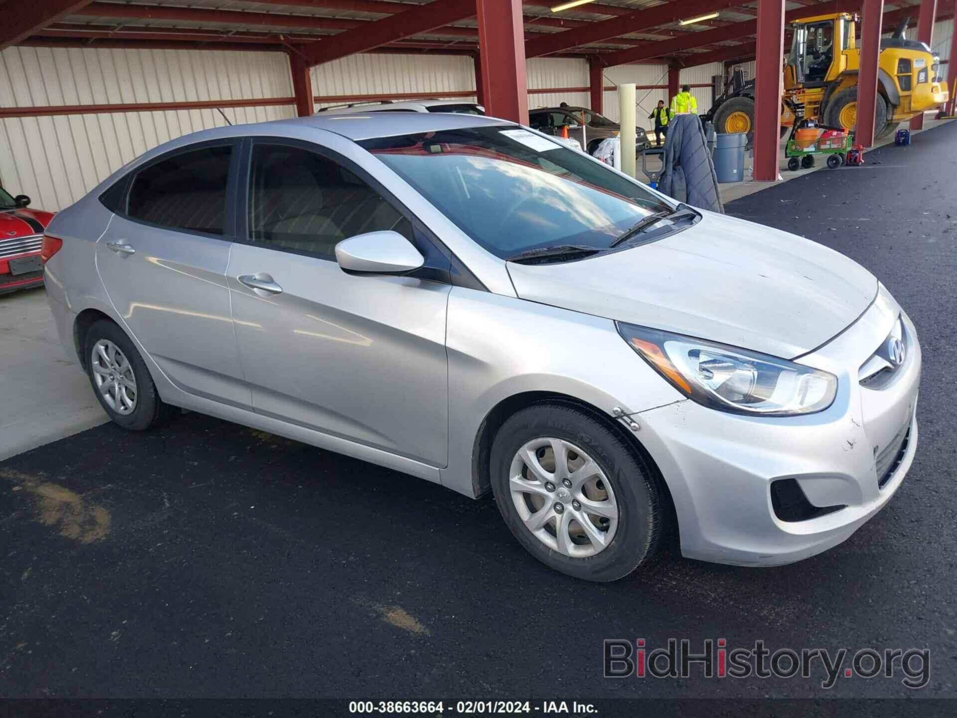 Photo KMHCT4AEXEU656515 - HYUNDAI ACCENT 2014