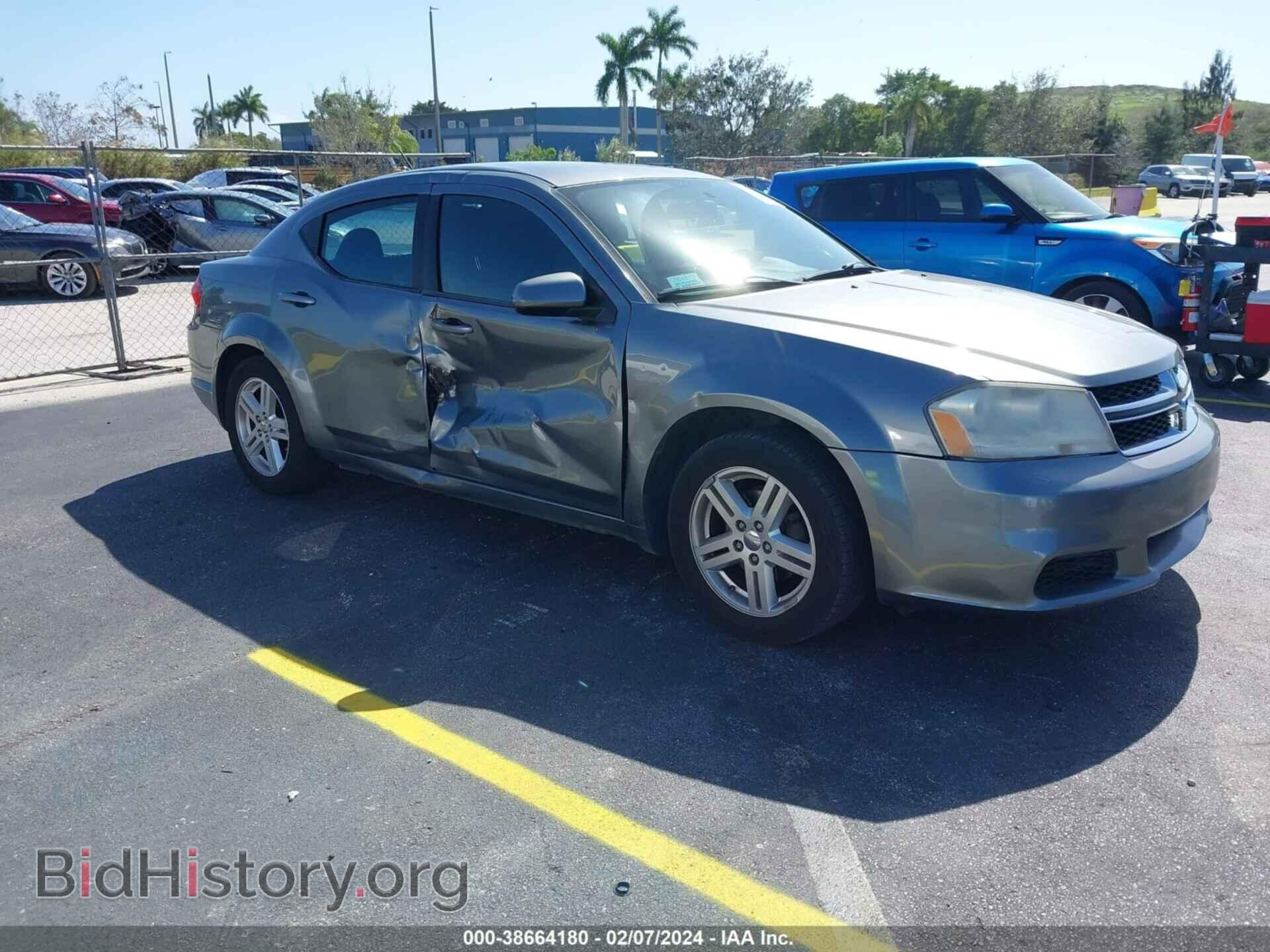 Фотография 1C3CDZCB8CN280412 - DODGE AVENGER 2012