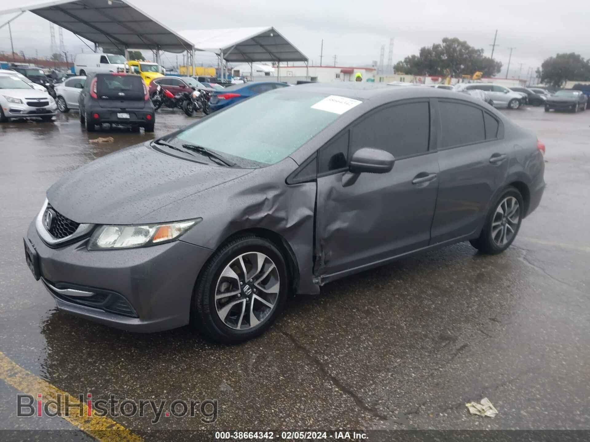 2015 HONDA CIVIC - VIN: 19XFB2F80FE201569 - Фото 2